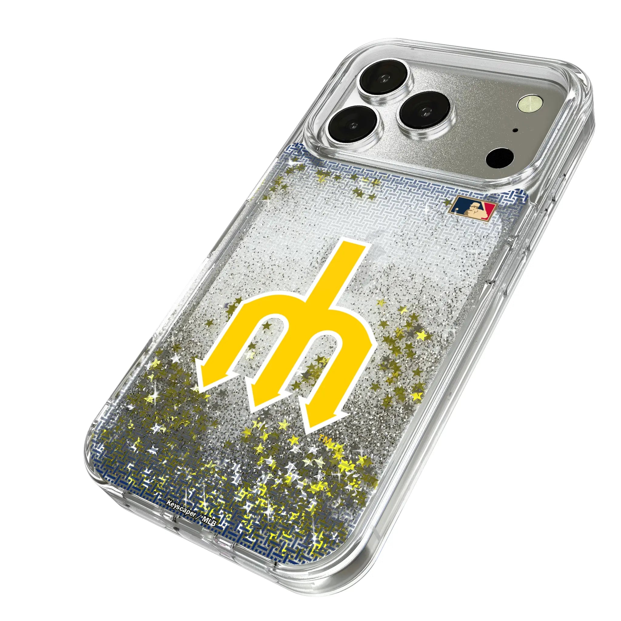 Seattle Mariners 1977-1980 - Cooperstown Collection Linen Glitter Phone Case