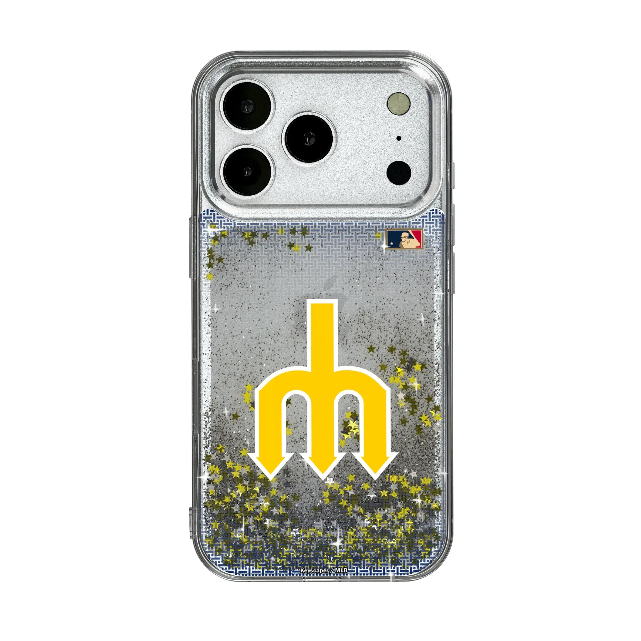Seattle Mariners 1977-1980 - Cooperstown Collection Linen Glitter Phone Case