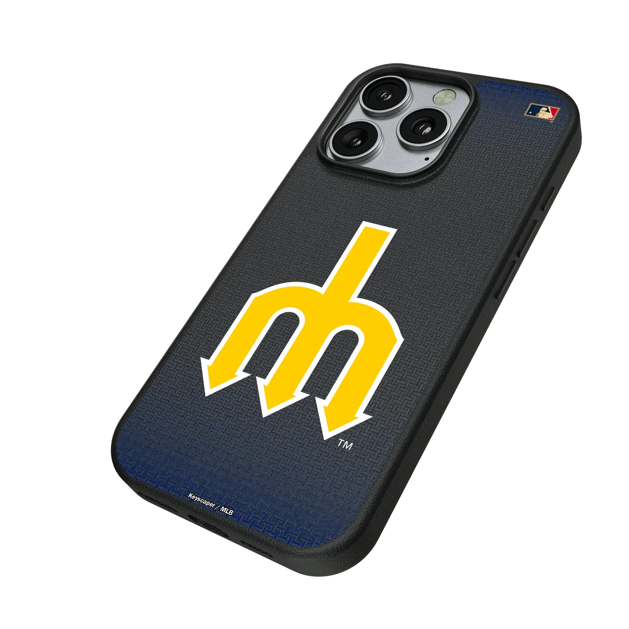 Seattle Mariners 1977-1980 - Cooperstown Collection Linen MagSafe Compatible Phone Case for Apple iPhone