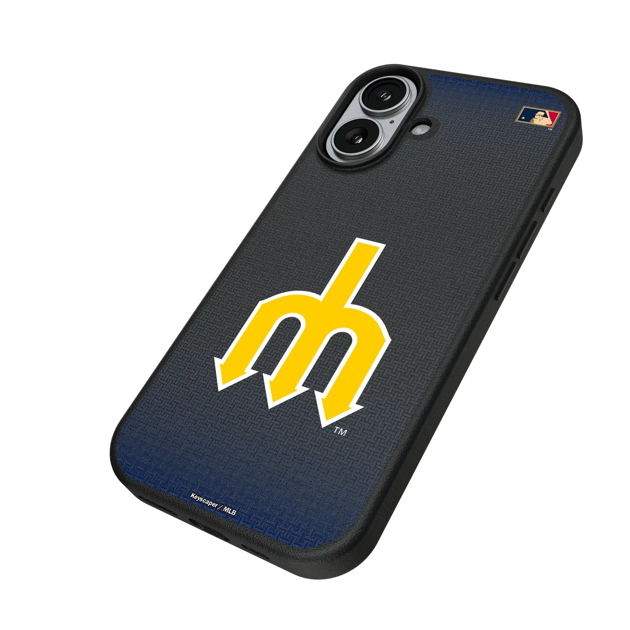 Seattle Mariners 1977-1980 - Cooperstown Collection Linen MagSafe Compatible Phone Case for Apple iPhone