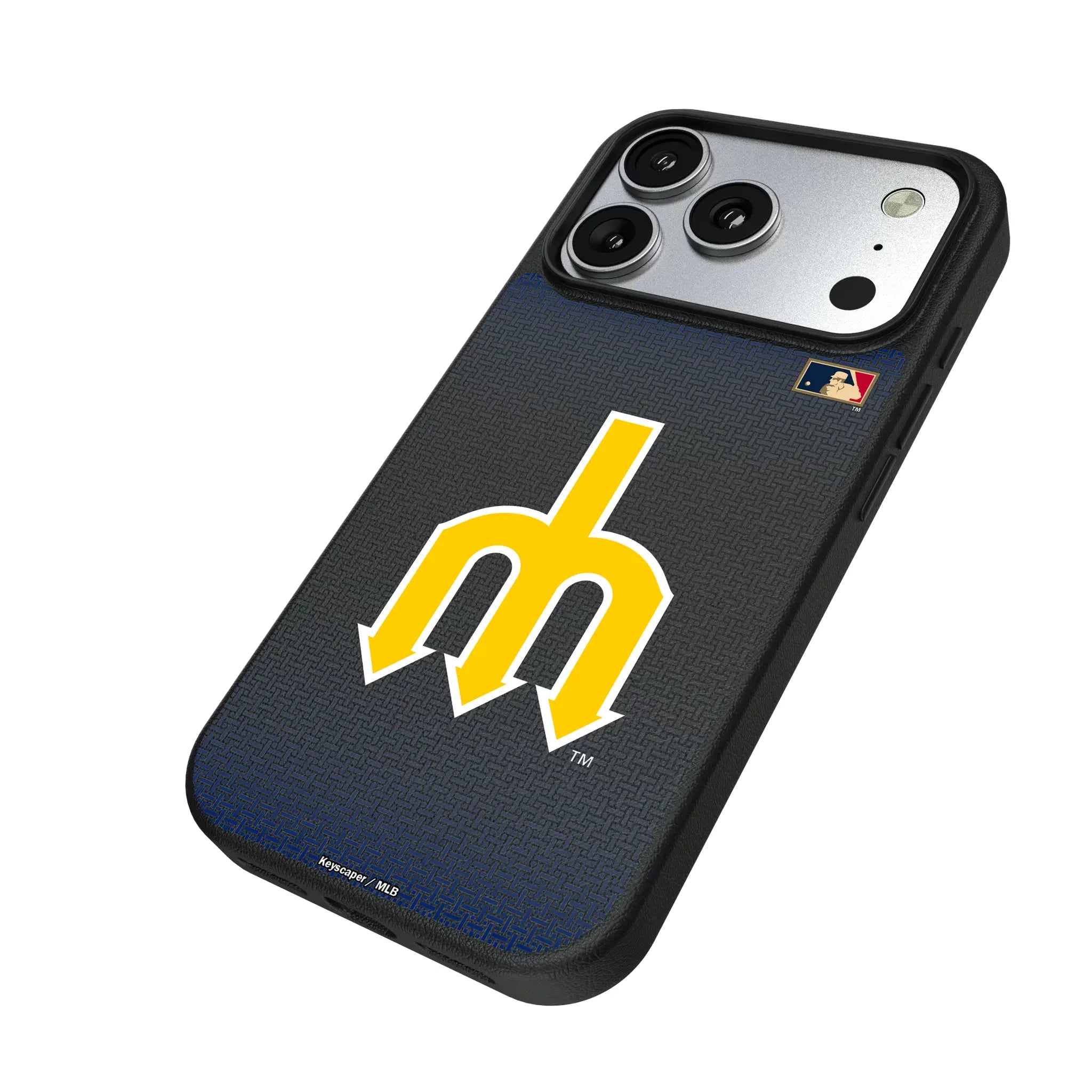 Seattle Mariners 1977-1980 - Cooperstown Collection Linen MagSafe Compatible Phone Case for Apple iPhone