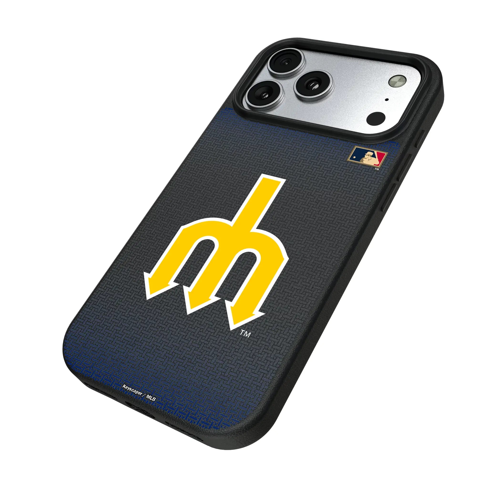 Seattle Mariners 1977-1980 - Cooperstown Collection Linen MagSafe Compatible Phone Case for Apple iPhone