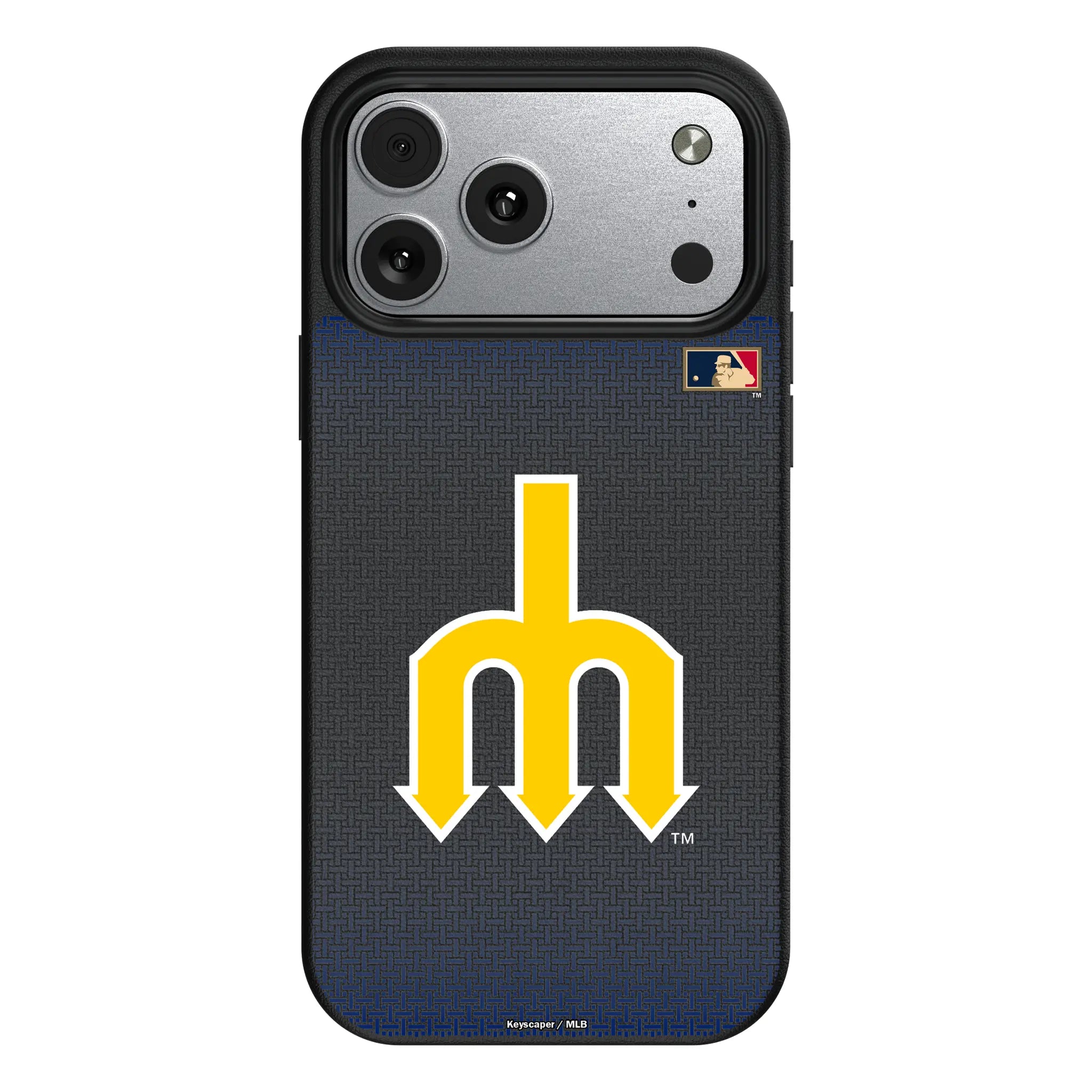 Seattle Mariners 1977-1980 - Cooperstown Collection Linen MagSafe Compatible Phone Case for Apple iPhone