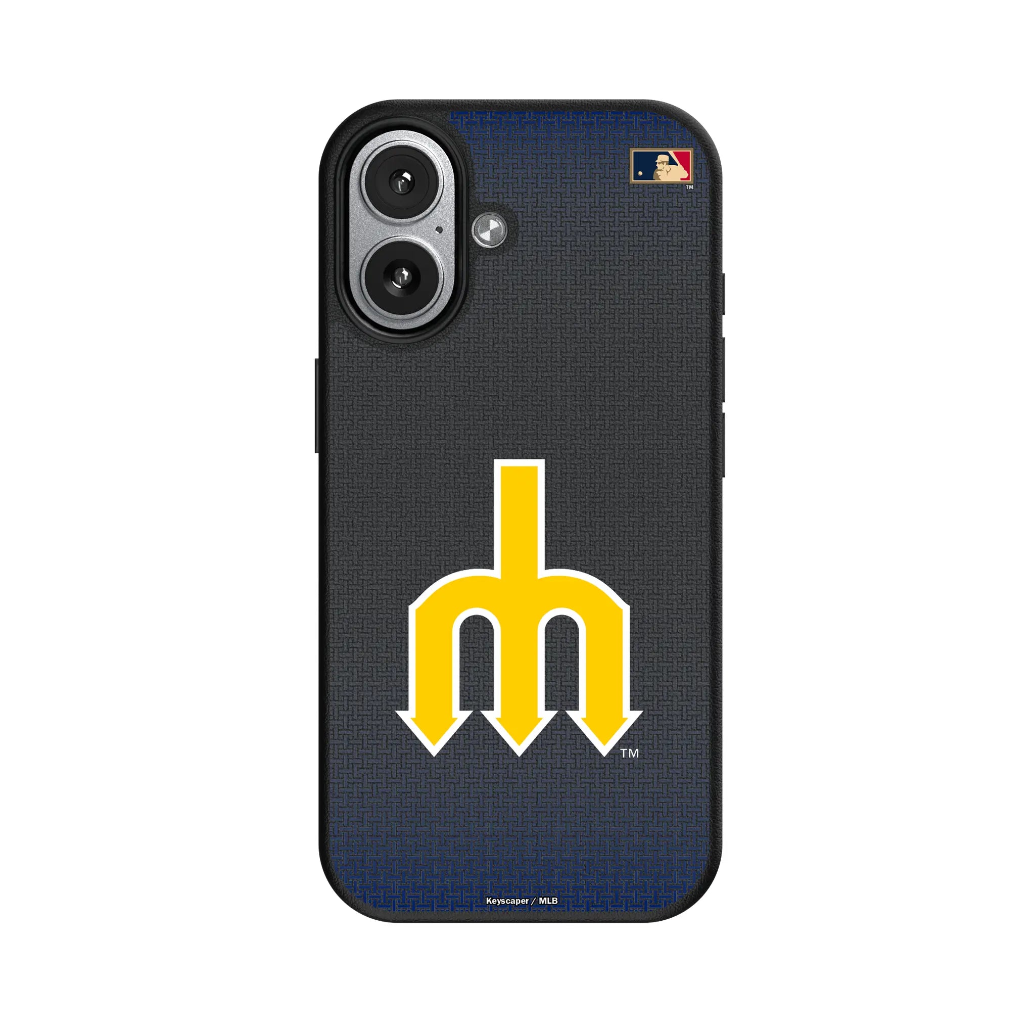 Seattle Mariners 1977-1980 - Cooperstown Collection Linen MagSafe Compatible Phone Case for Apple iPhone