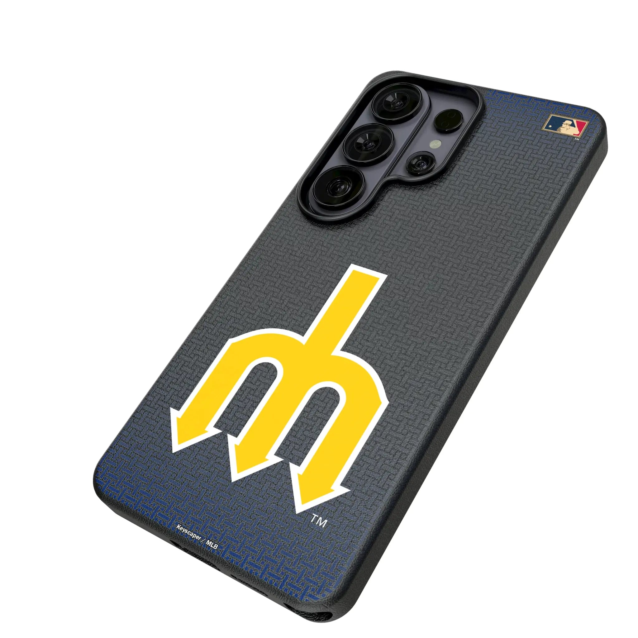 Seattle Mariners 1977-1980 - Cooperstown Collection Linen MagSafe Compatible Phone Case for Samsung Galaxy