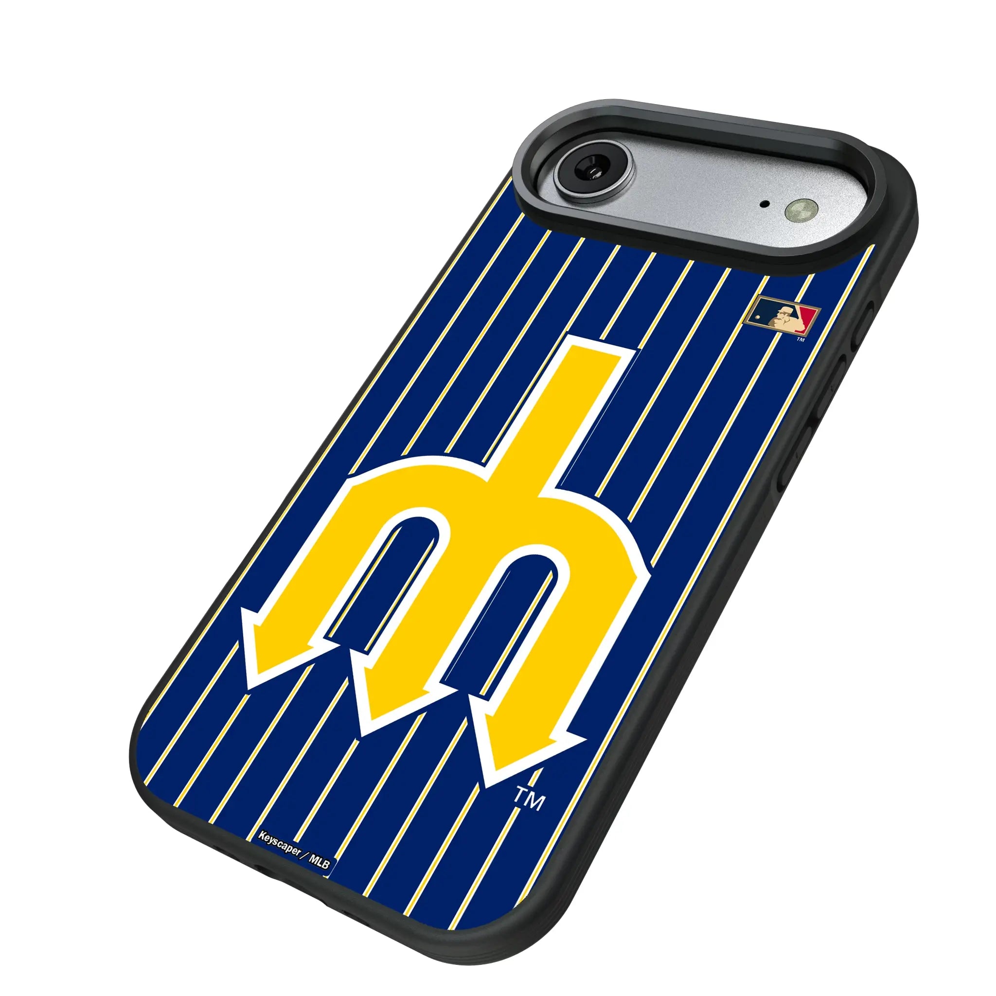 Seattle Mariners 1977-1980 - Cooperstown Collection Pinstripe Bump Phone Case