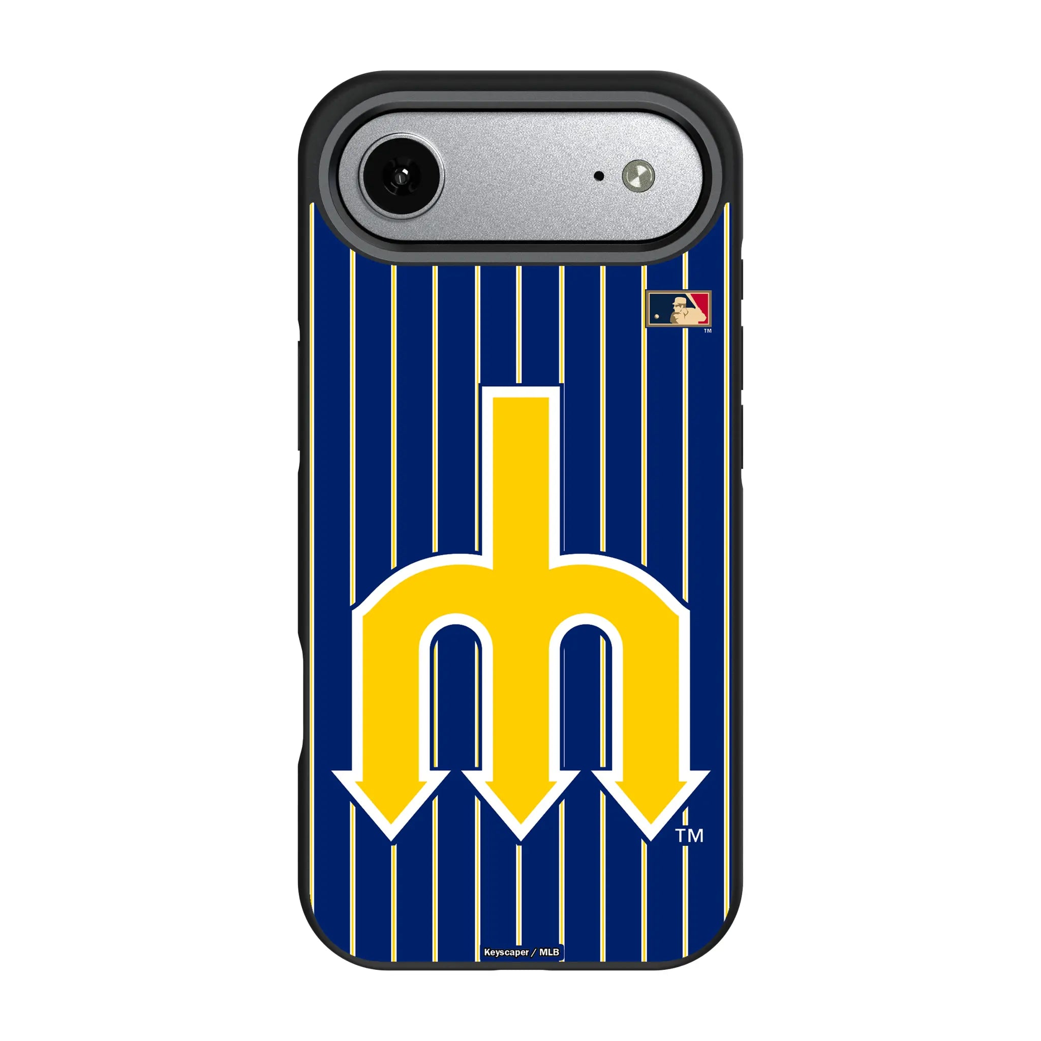 Seattle Mariners 1977-1980 - Cooperstown Collection Pinstripe Bump Phone Case