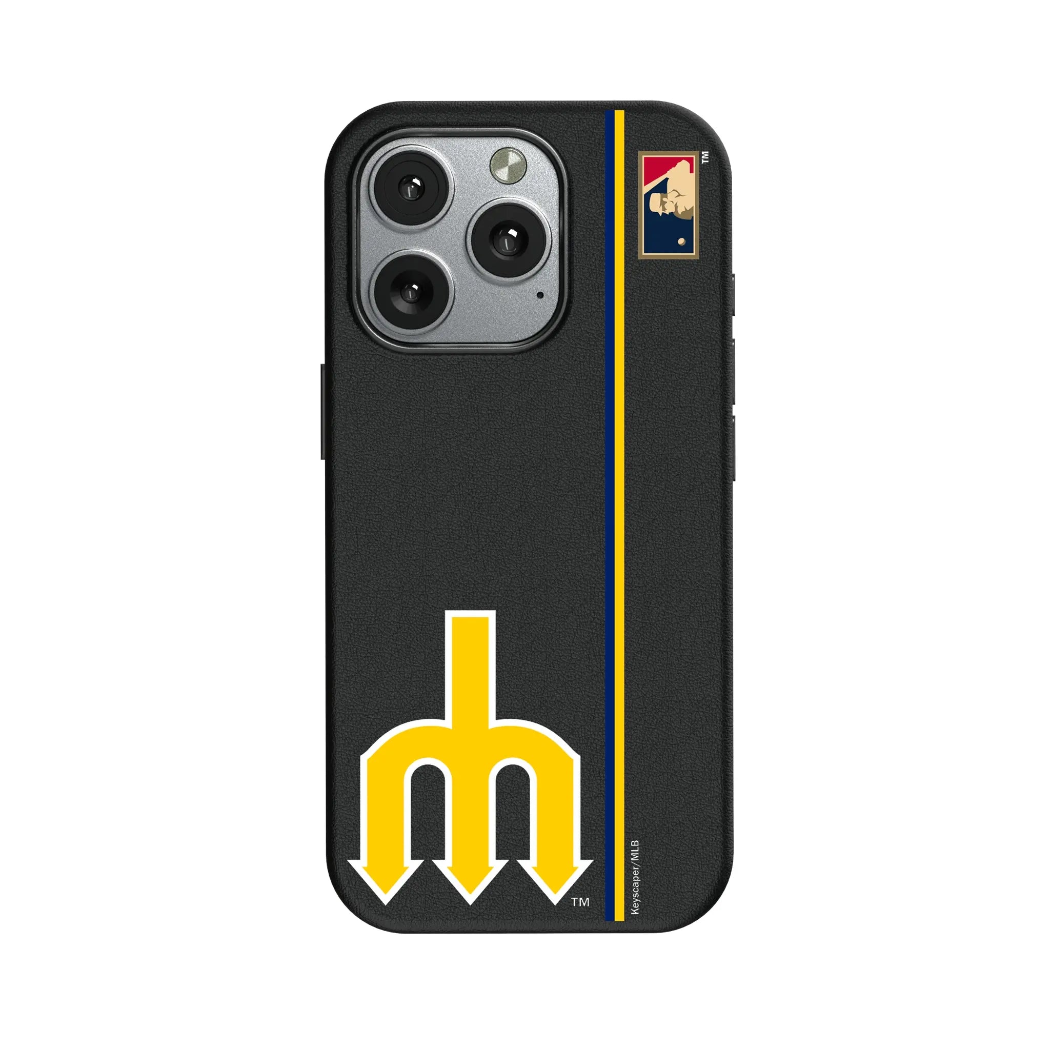 Seattle Mariners 1977-1980 - Cooperstown Collection Sidebar MagSafe Compatible Phone Case for Apple iPhone