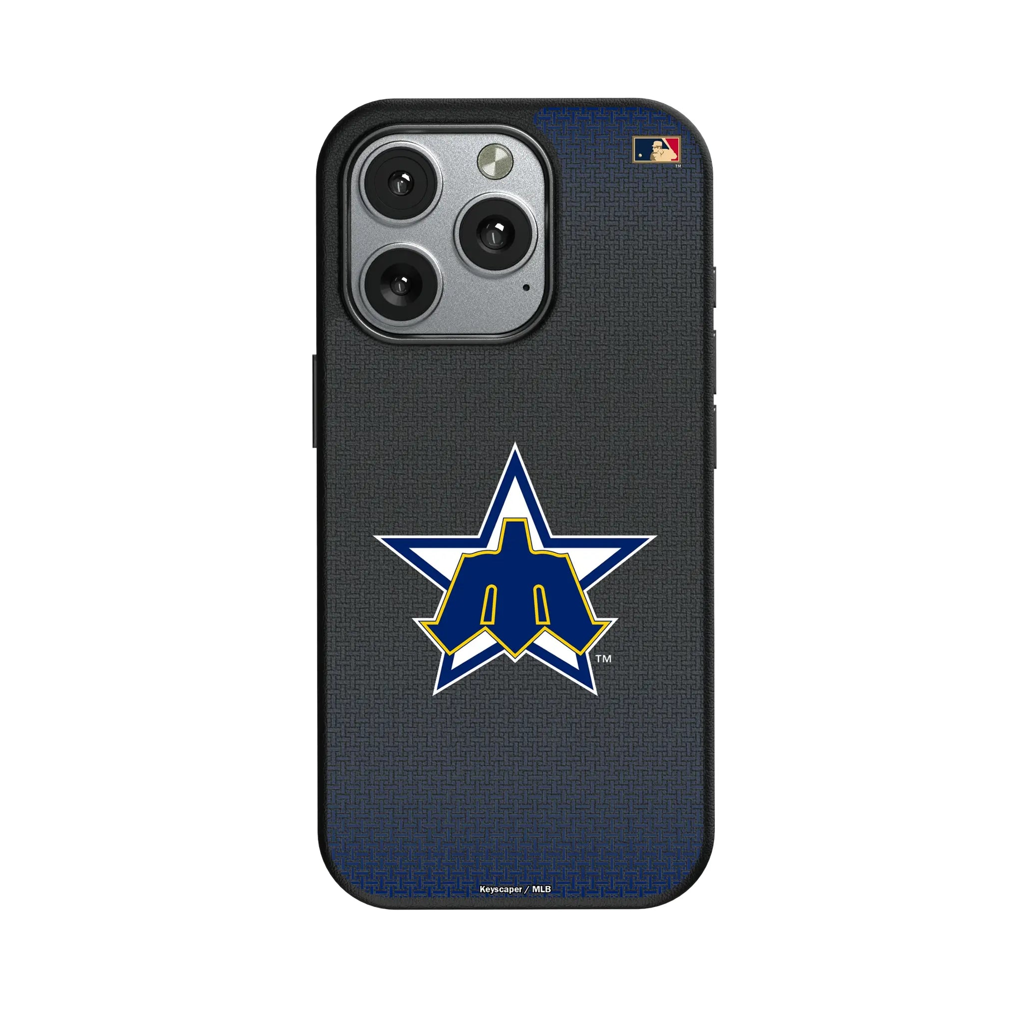 Seattle Mariners 1981-1986 - Cooperstown Collection Linen MagSafe Compatible Phone Case for Apple iPhone