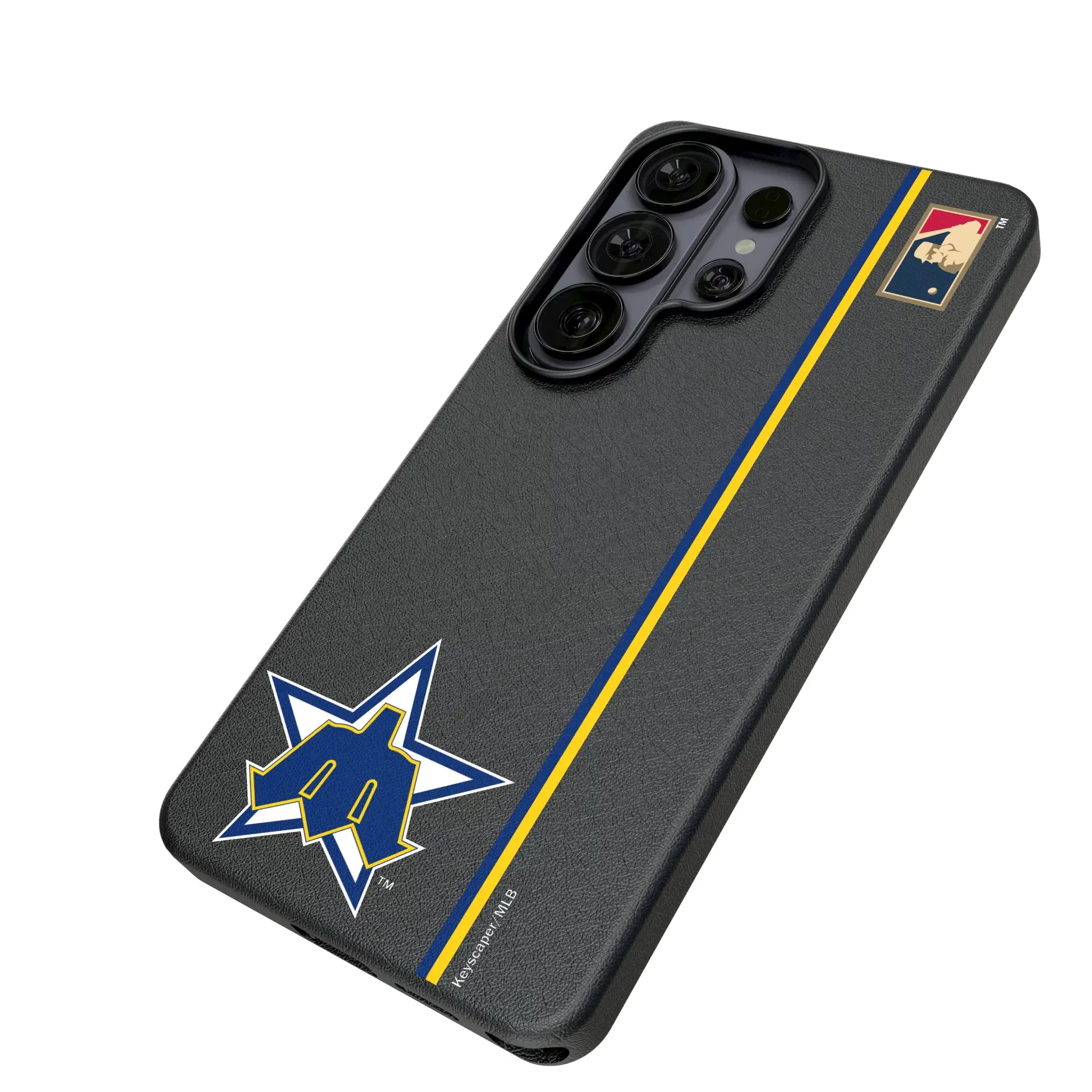 Seattle Mariners 1981-1986 - Cooperstown Collection Sidebar MagSafe Compatible Phone Case for Samsung Galaxy