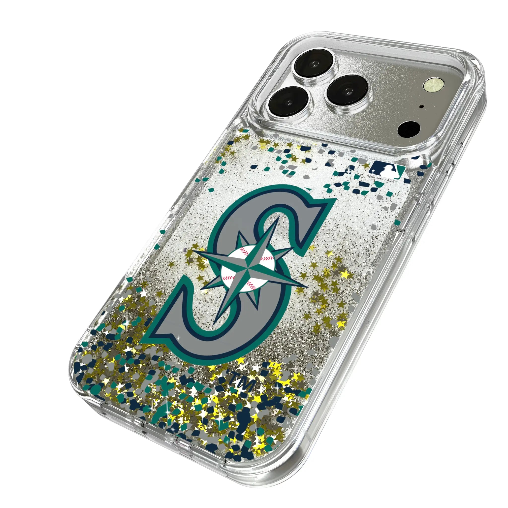 Seattle Mariners Confetti Glitter Phone Case
