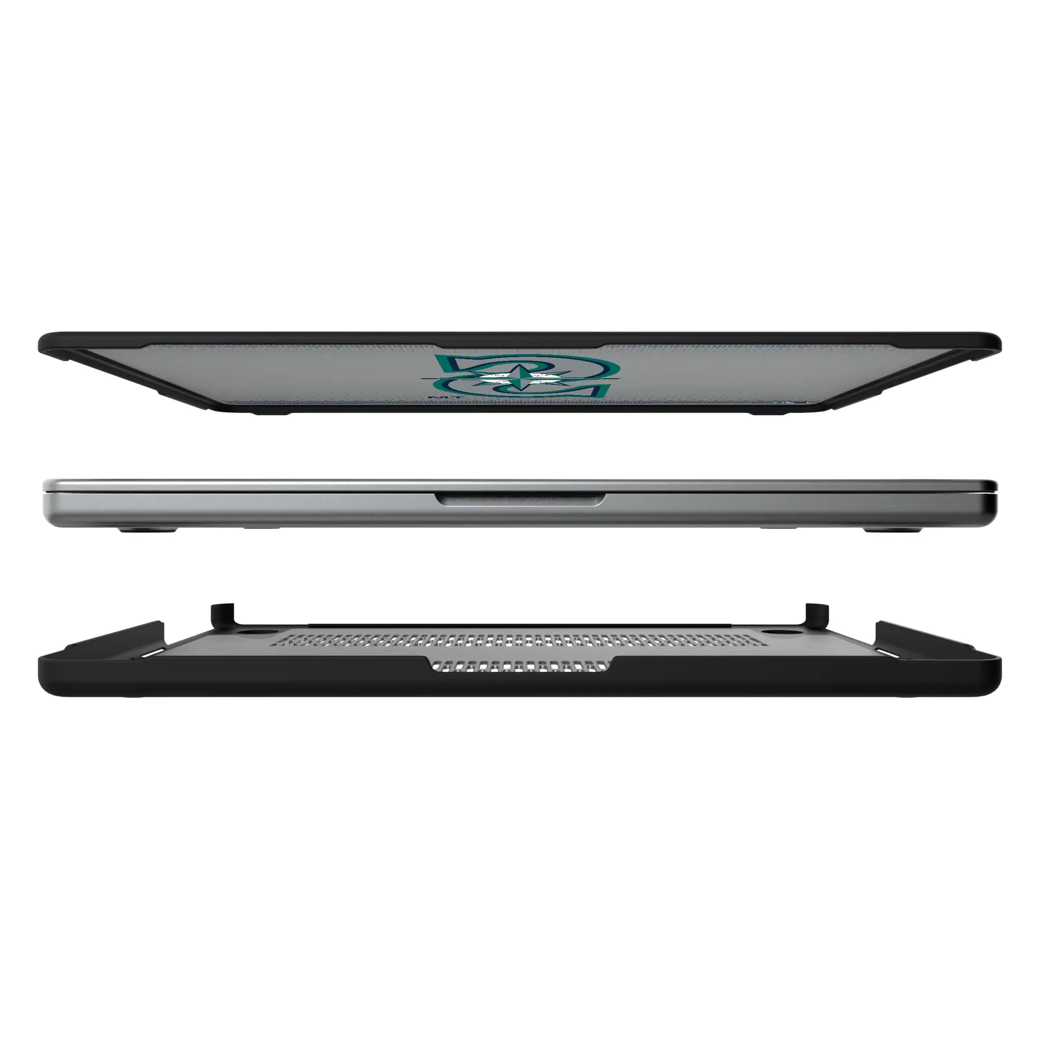 Seattle Mariners Linen Laptop Case for Apple MacBook