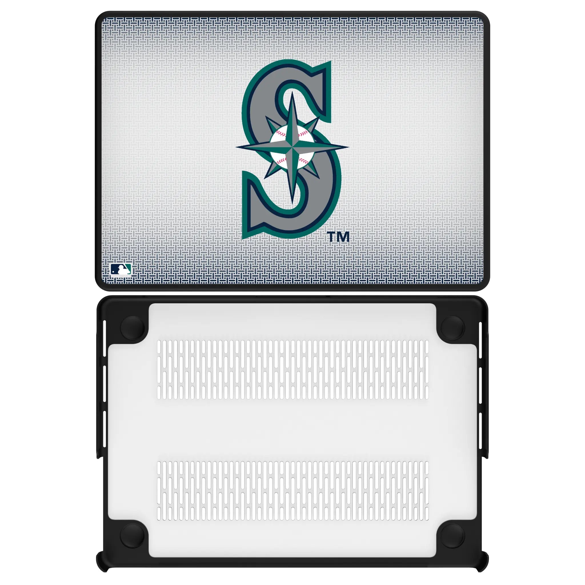 Seattle Mariners Linen Laptop Case for Apple MacBook