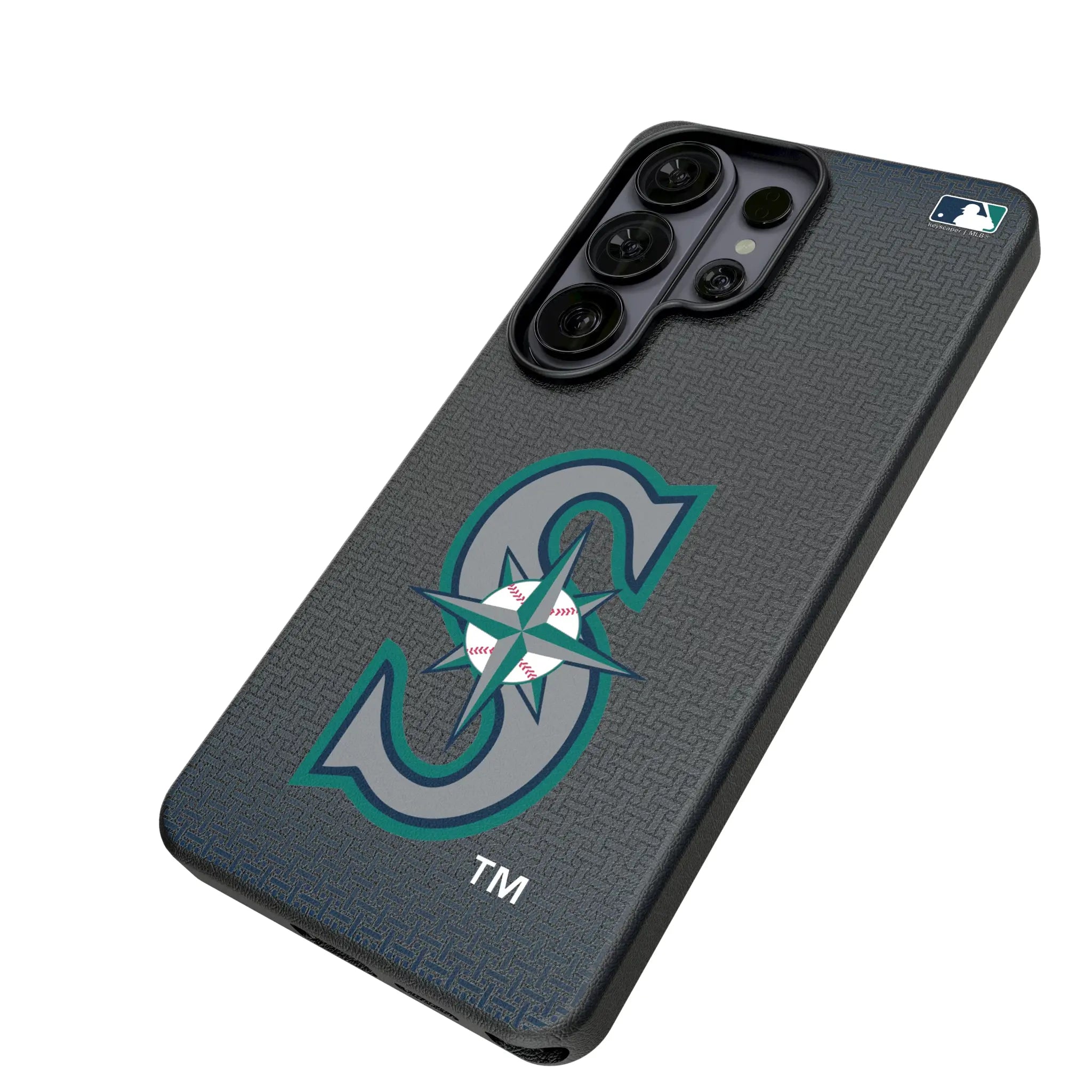 Seattle Mariners Linen MagSafe Compatible Phone Case for Samsung Galaxy