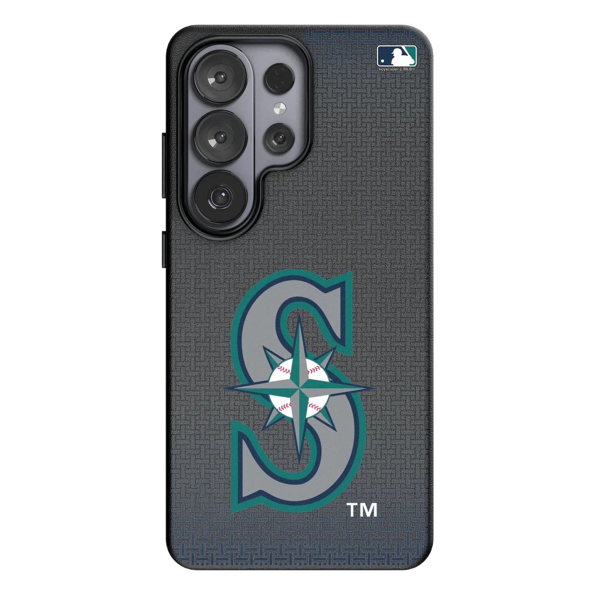 Seattle Mariners Linen MagSafe Compatible Phone Case for Samsung Galaxy