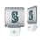 Seattle Mariners Linen Night Light 2-Pack