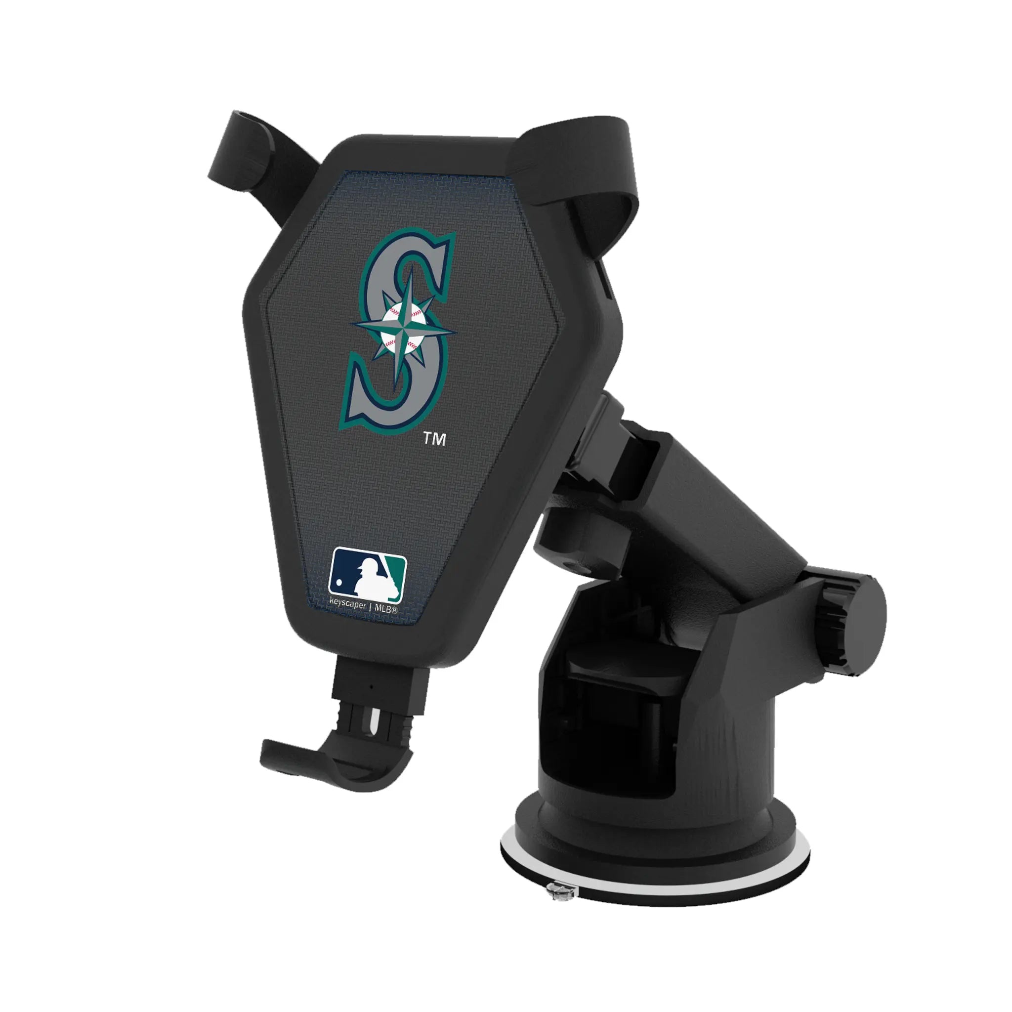 Seattle Mariners Linen Wireless Car Charger