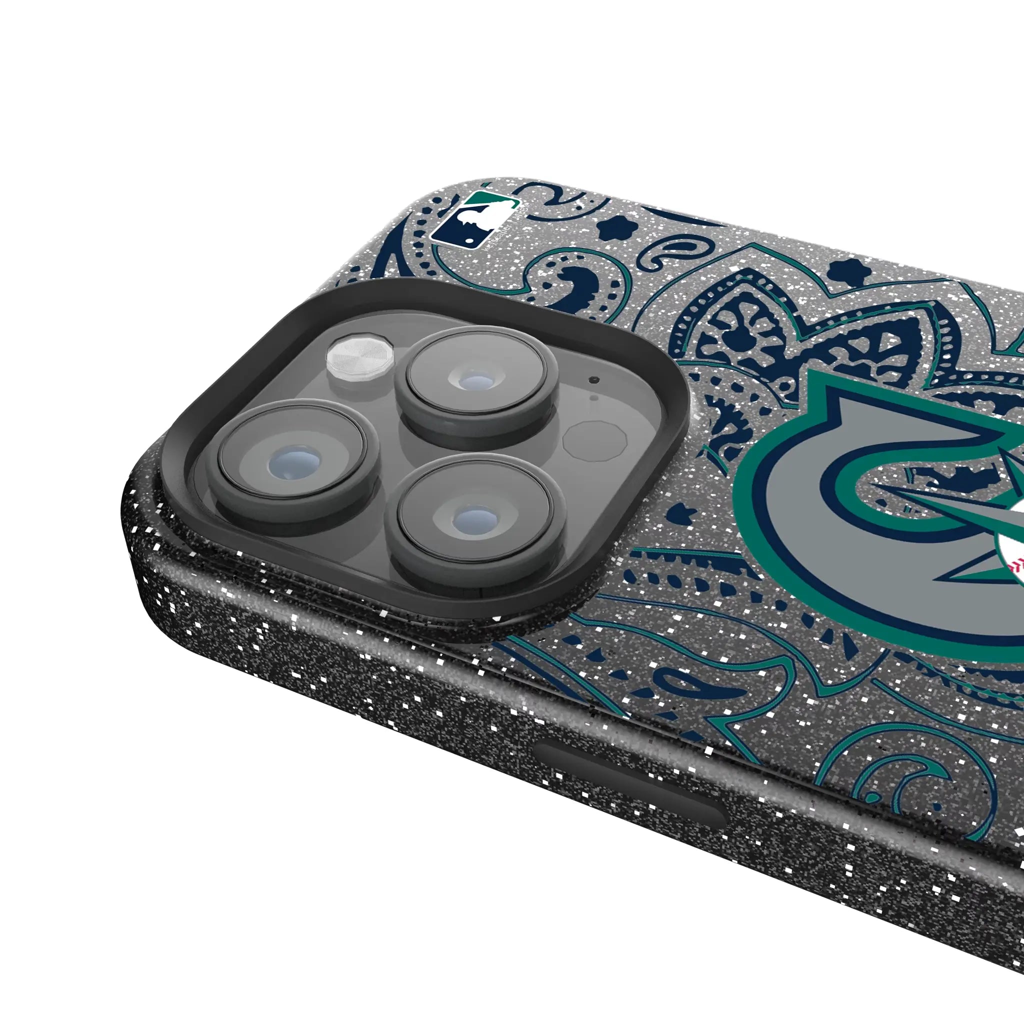 Seattle Mariners Paisley Bling Phone Case