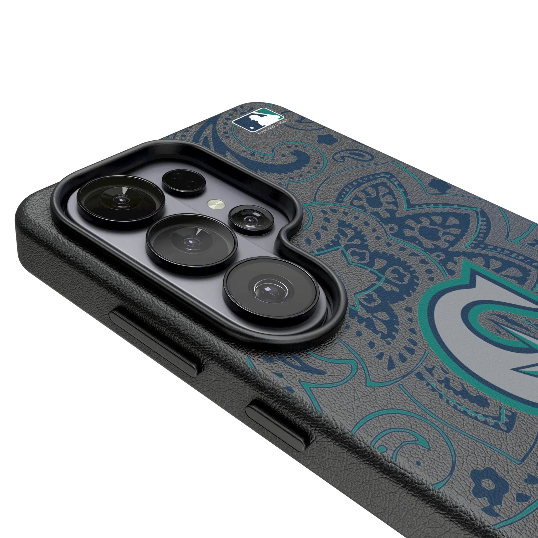 Seattle Mariners Paisley MagSafe Compatible Phone Case for Samsung Galaxy