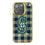 Seattle Mariners Plaid Bling Phone Case