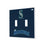 Seattle Mariners Solid Hidden-Screw Light Switch Plate