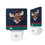 Seattle Mariners Stripe Night Light 2-Pack