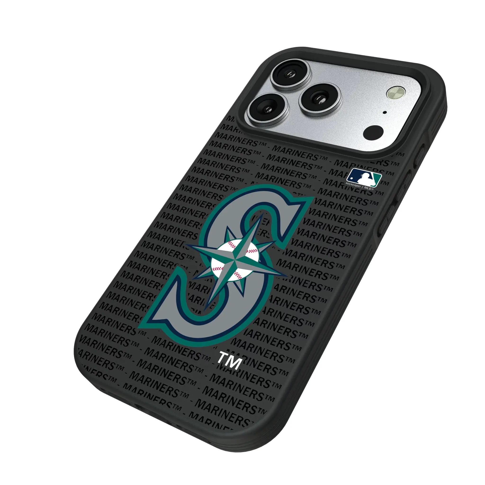 Seattle Mariners Text Backdrop Bump Phone Case