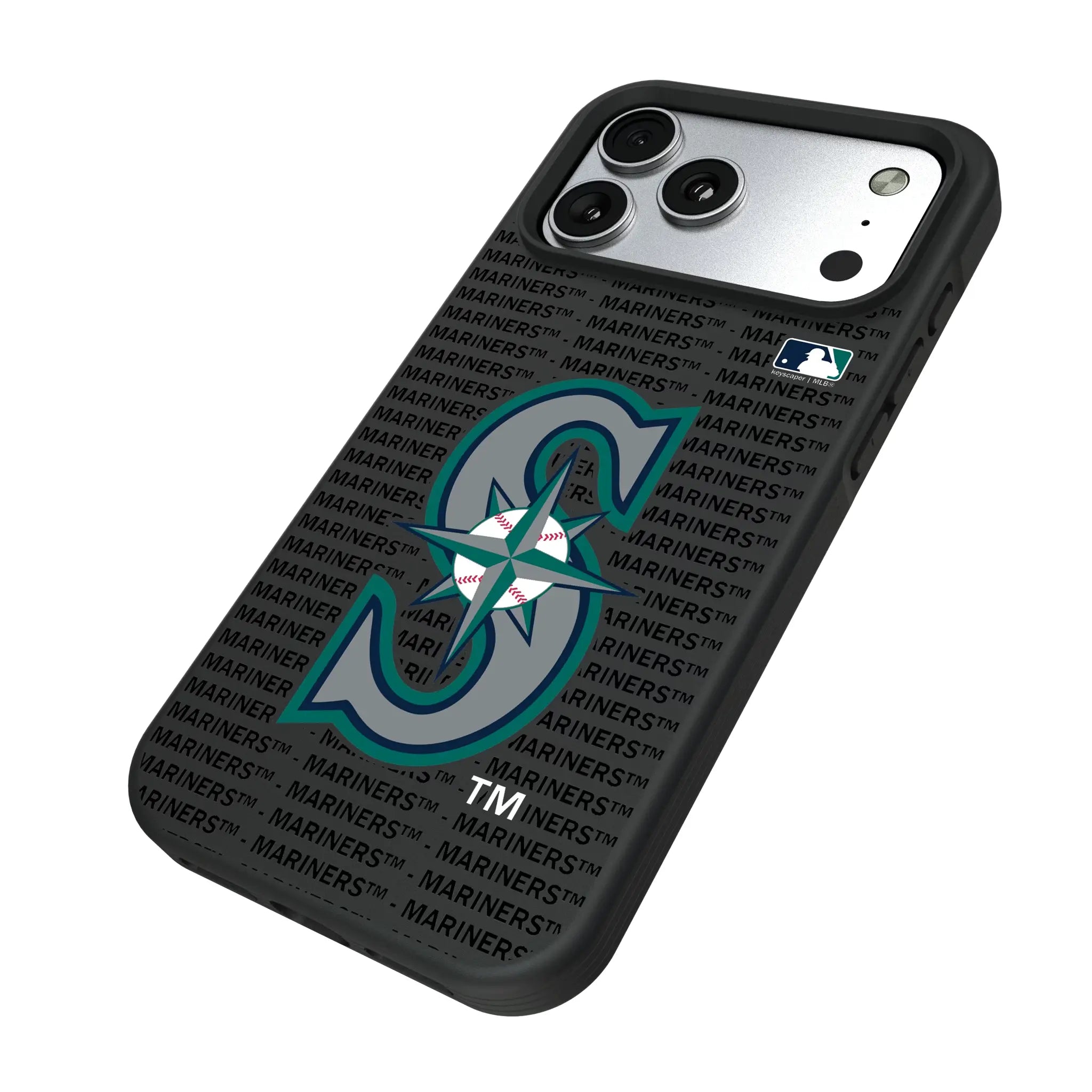 Seattle Mariners Text Backdrop Bump Phone Case