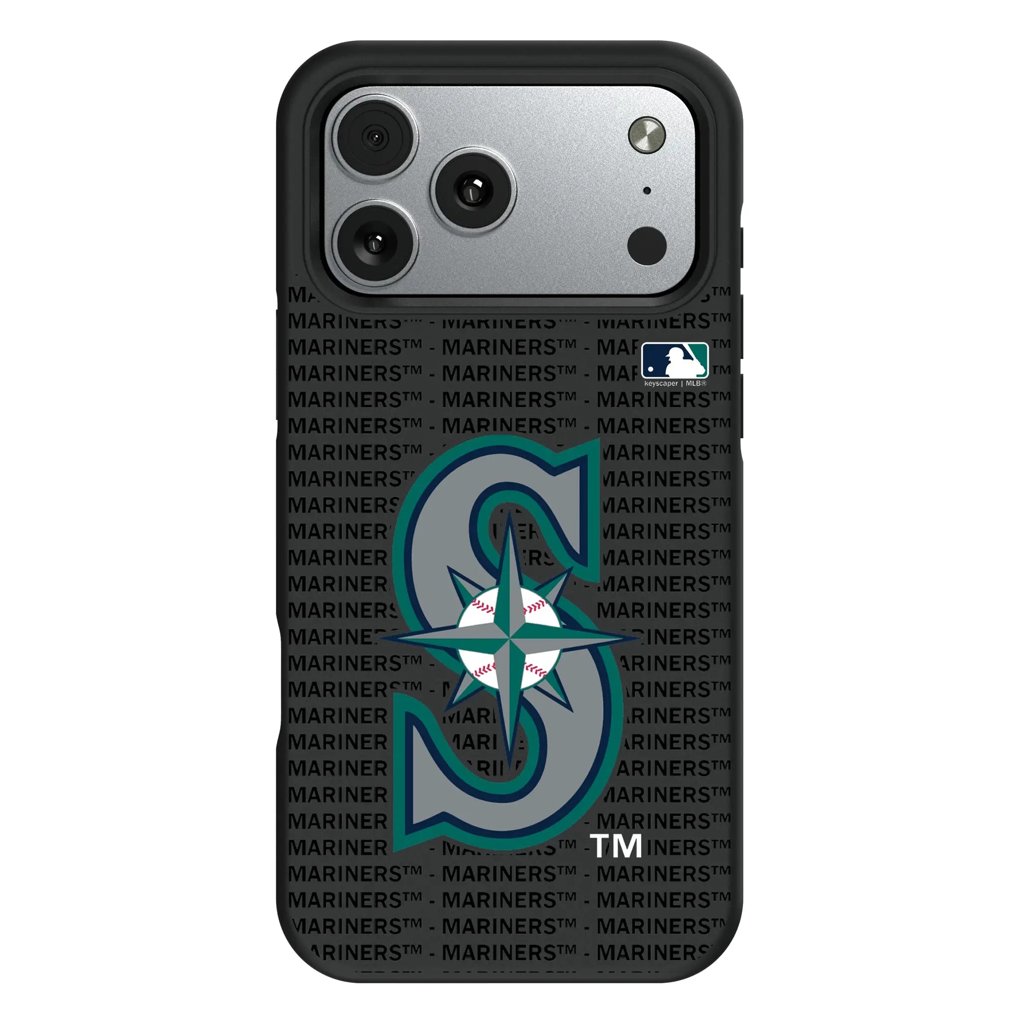 Seattle Mariners Text Backdrop Bump Phone Case