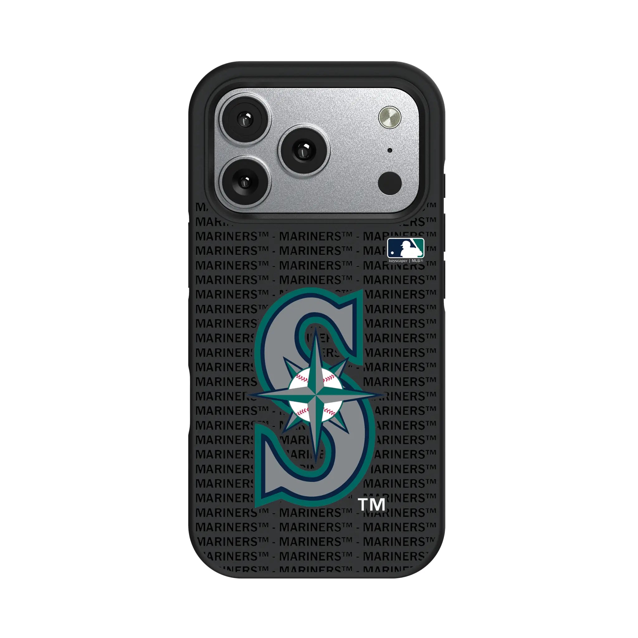 Seattle Mariners Text Backdrop Bump Phone Case