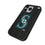 Seattle Mariners Text Backdrop MagSafe Compatible Phone Case for Apple iPhone - Sports Gifts, Sports Memorabilia, Sports Collectibles, Fan Shop