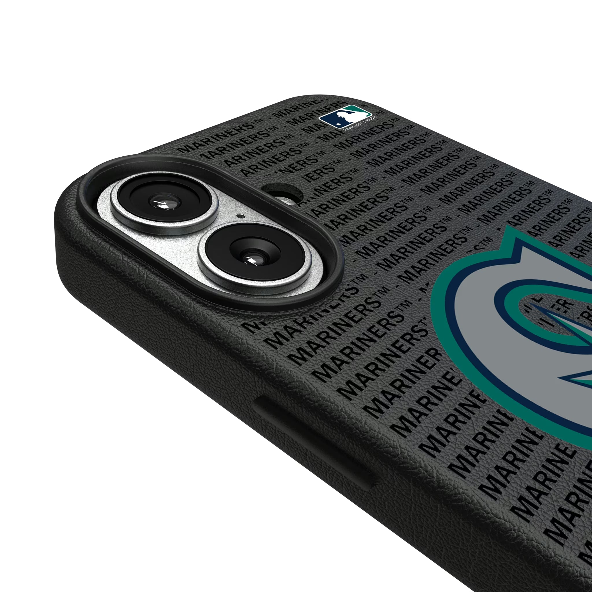Seattle Mariners Text Backdrop MagSafe Compatible Phone Case for Apple iPhone - Sports Gifts, Sports Memorabilia, Sports Collectibles, Fan Shop
