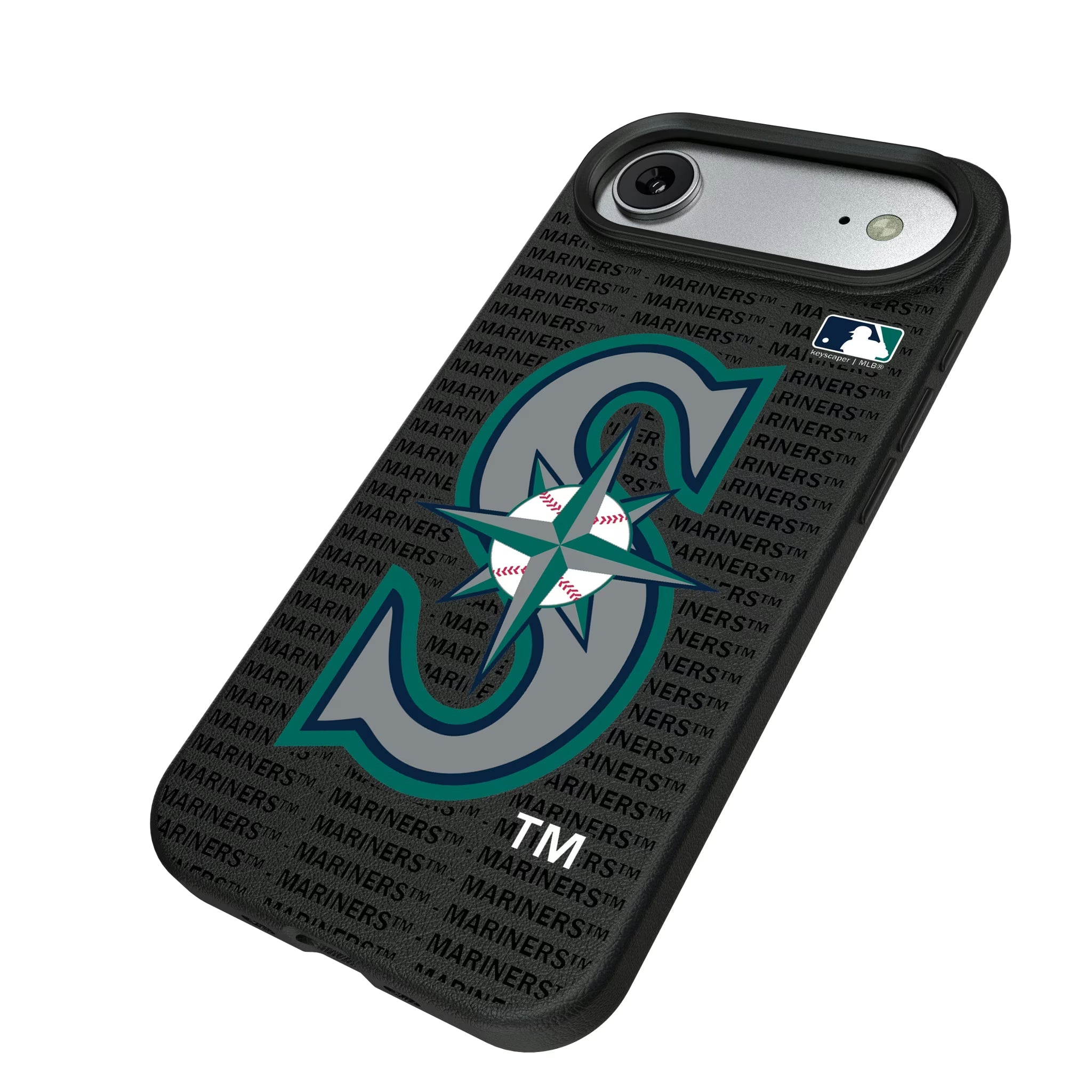Seattle Mariners Text Backdrop MagSafe Compatible Phone Case for Apple iPhone - Sports Gifts, Sports Memorabilia, Sports Collectibles, Fan Shop