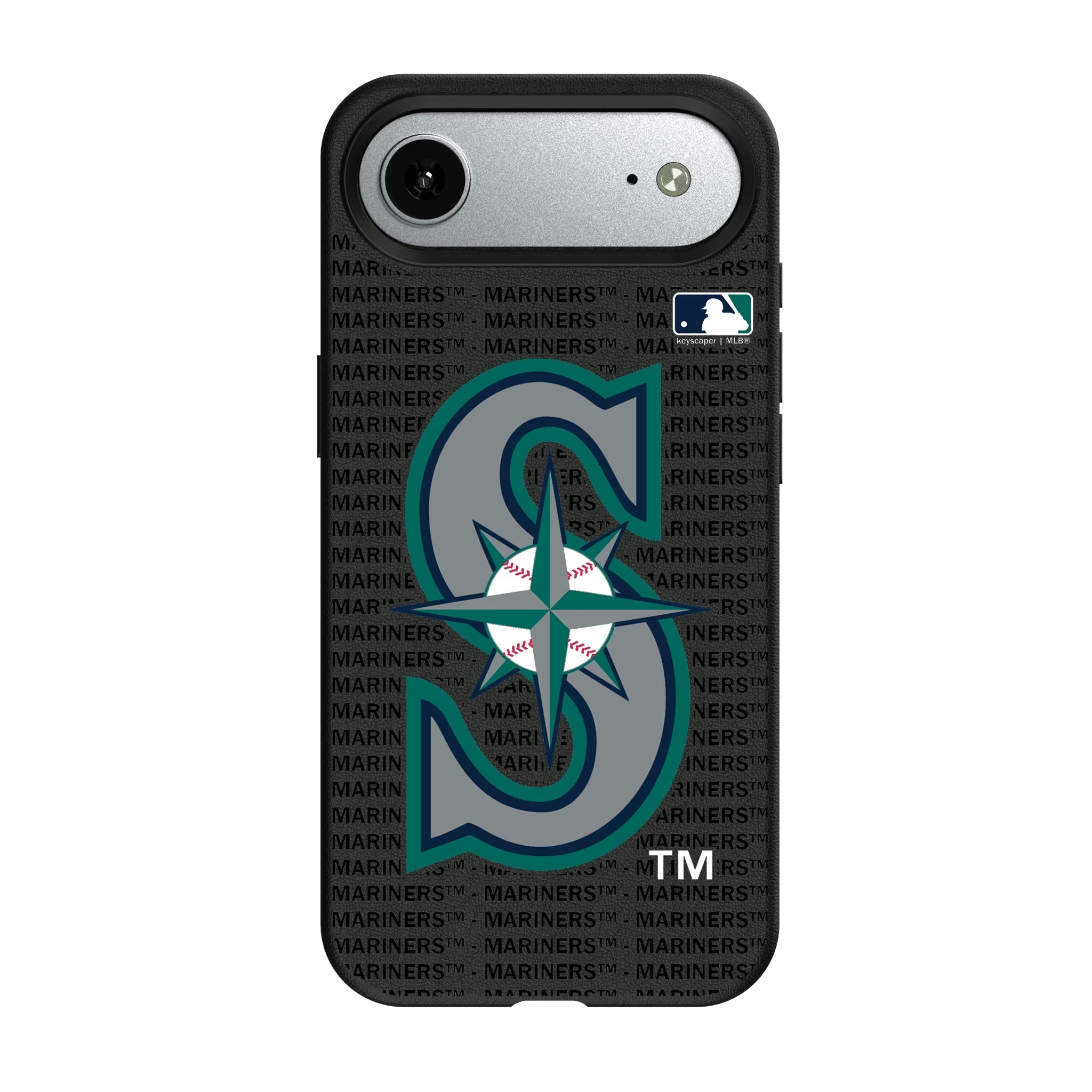 Seattle Mariners Text Backdrop MagSafe Compatible Phone Case for Apple iPhone - Sports Gifts, Sports Memorabilia, Sports Collectibles, Fan Shop