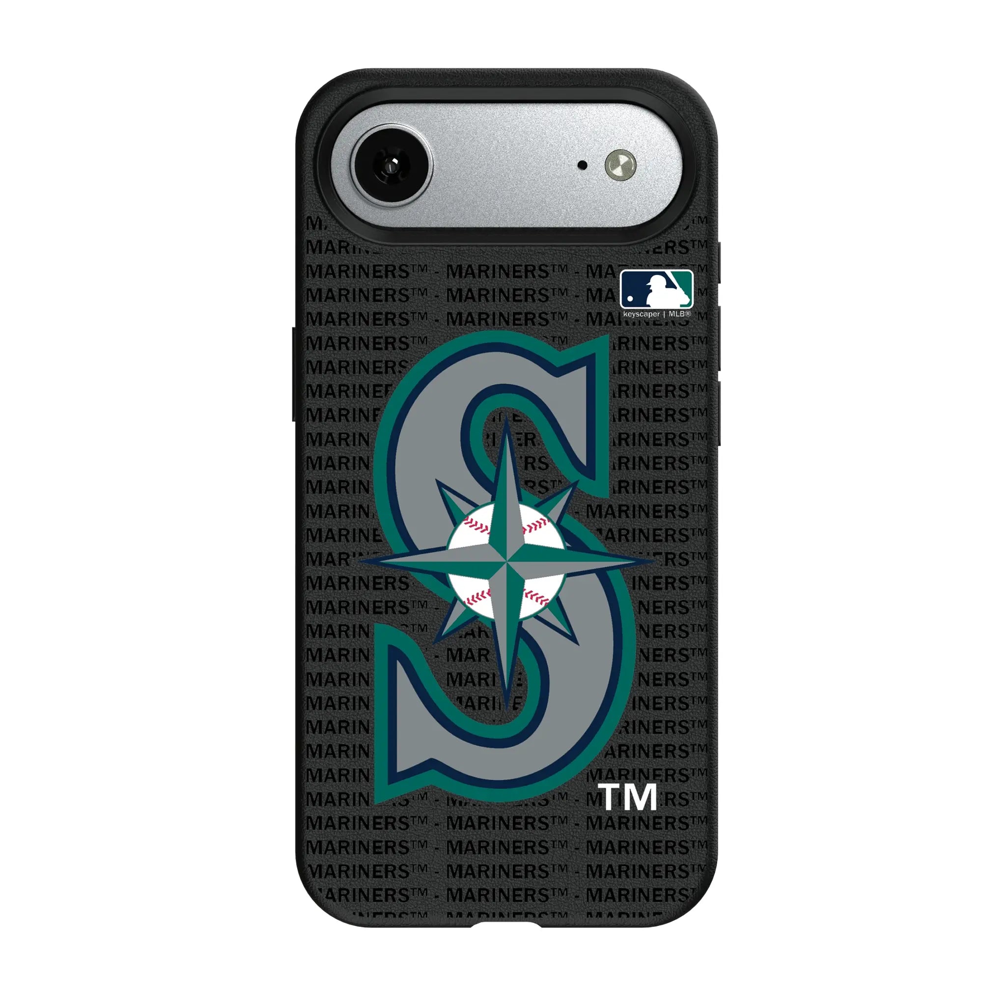 Seattle Mariners Text Backdrop MagSafe Compatible Phone Case for Apple iPhone