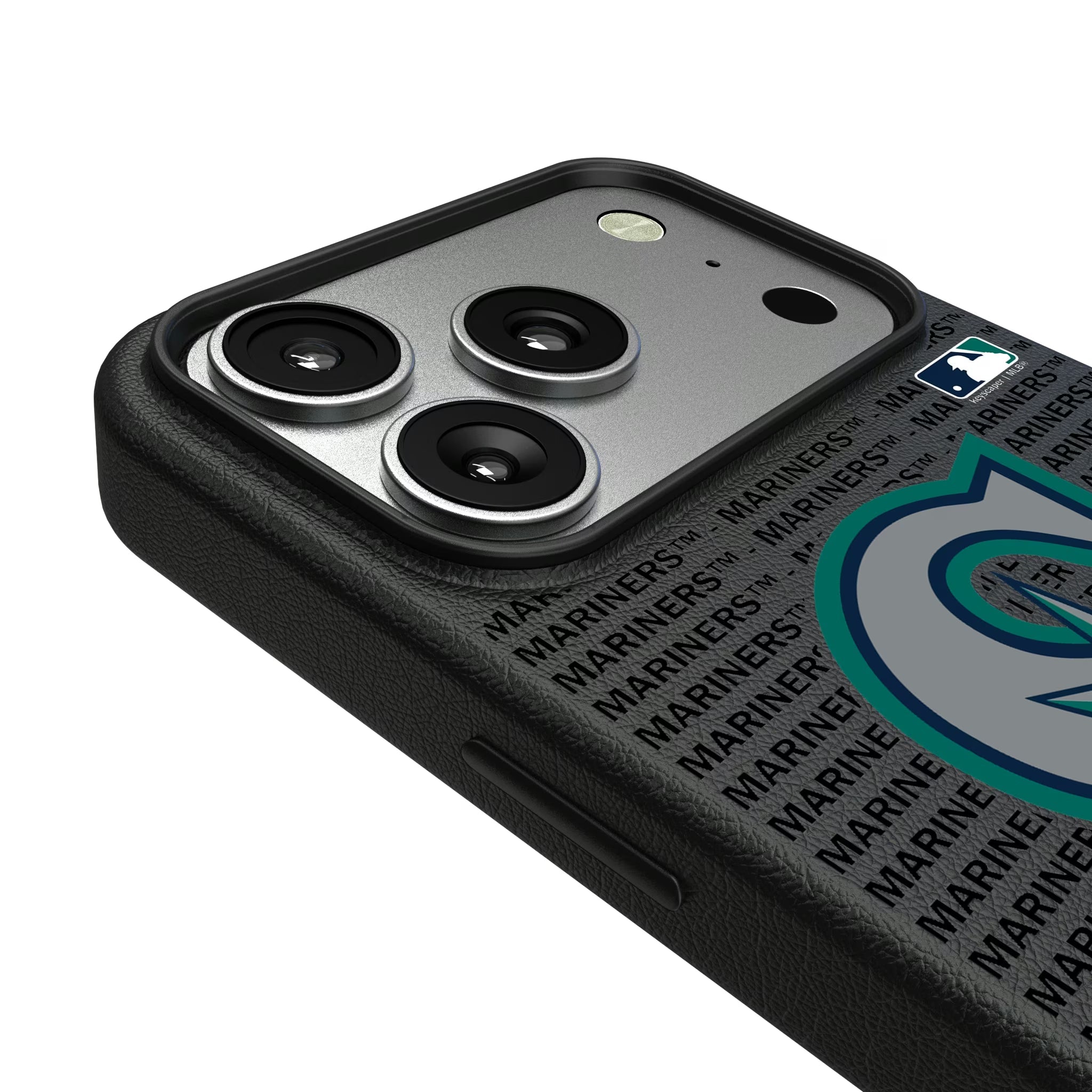 Seattle Mariners Text Backdrop MagSafe Compatible Phone Case for Apple iPhone - Sports Gifts, Sports Memorabilia, Sports Collectibles, Fan Shop