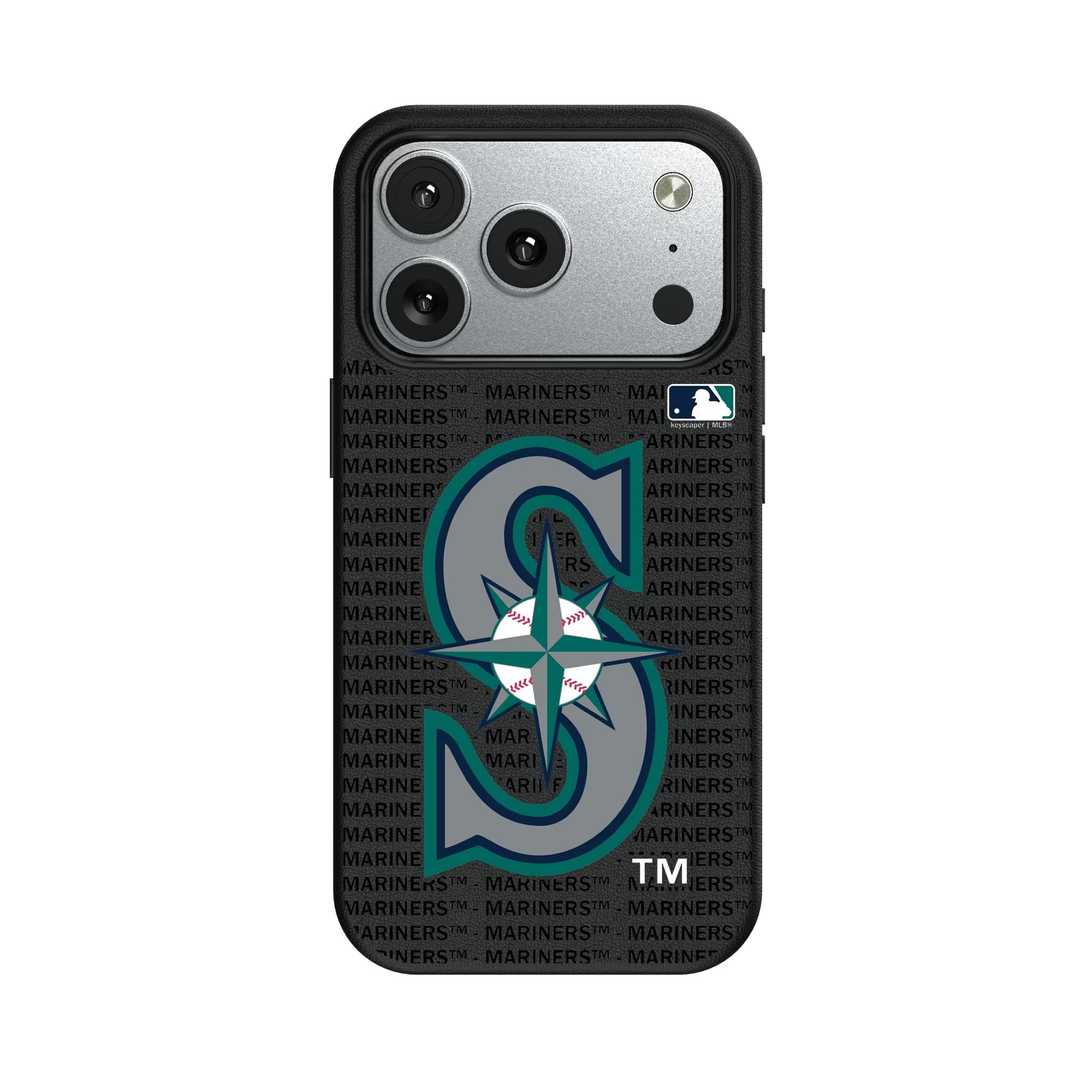 Seattle Mariners Text Backdrop MagSafe Compatible Phone Case for Apple iPhone - Sports Gifts, Sports Memorabilia, Sports Collectibles, Fan Shop