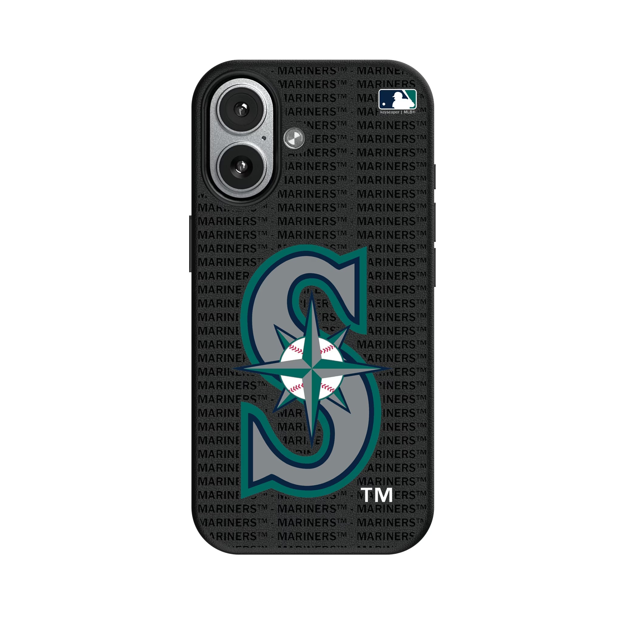 Seattle Mariners Text Backdrop MagSafe Compatible Phone Case for Apple iPhone - Sports Gifts, Sports Memorabilia, Sports Collectibles, Fan Shop