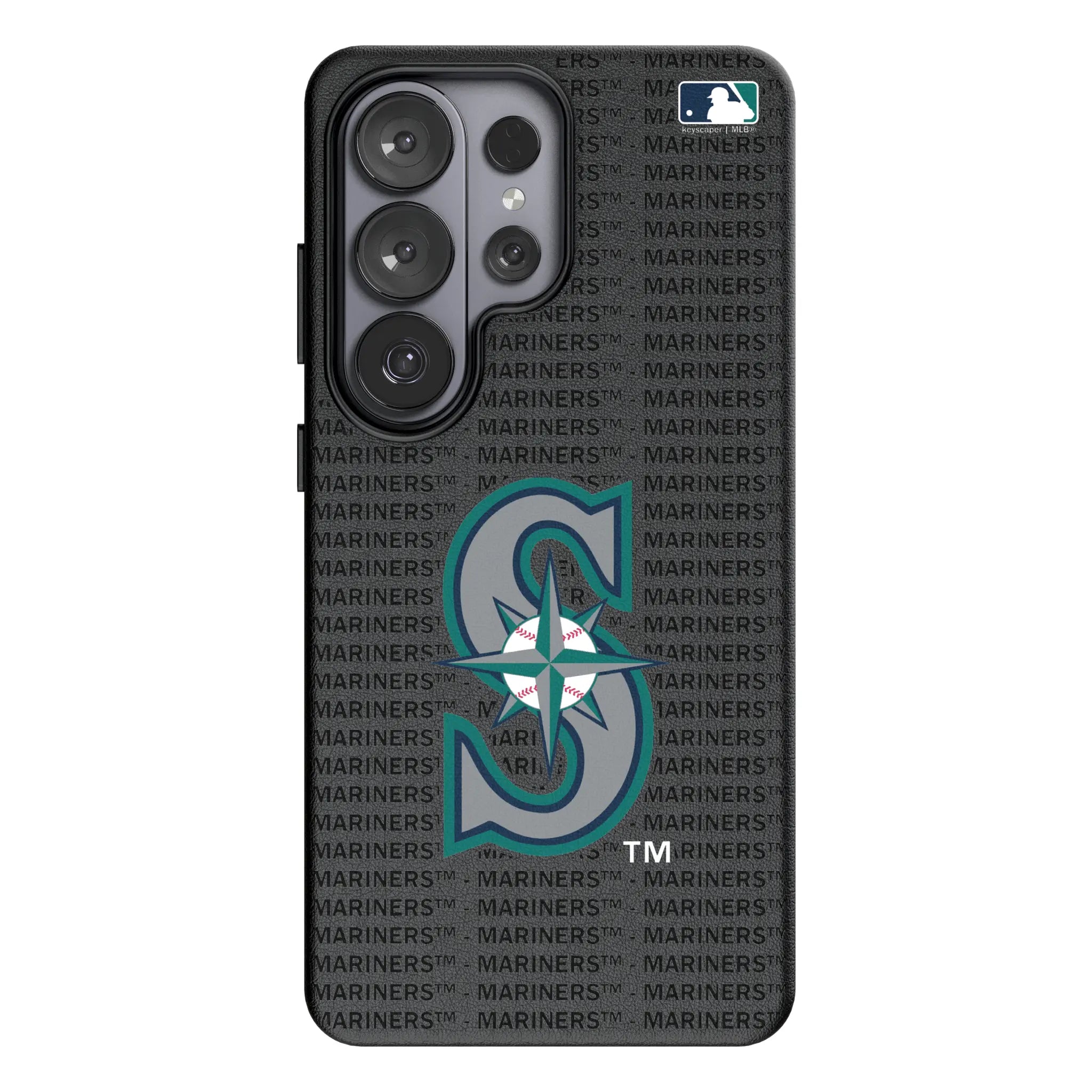 Seattle Mariners Text Backdrop MagSafe Compatible Phone Case for Samsung Galaxy