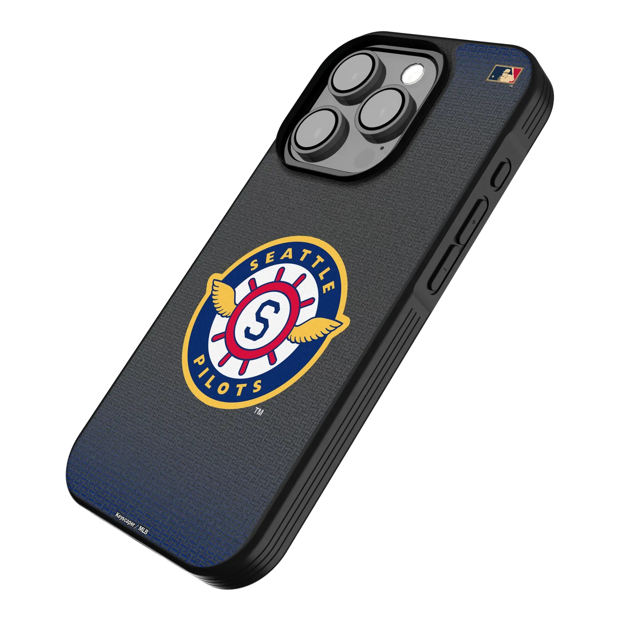 Seattle Pilots 1969 - Cooperstown Collection Linen Bump Phone Case