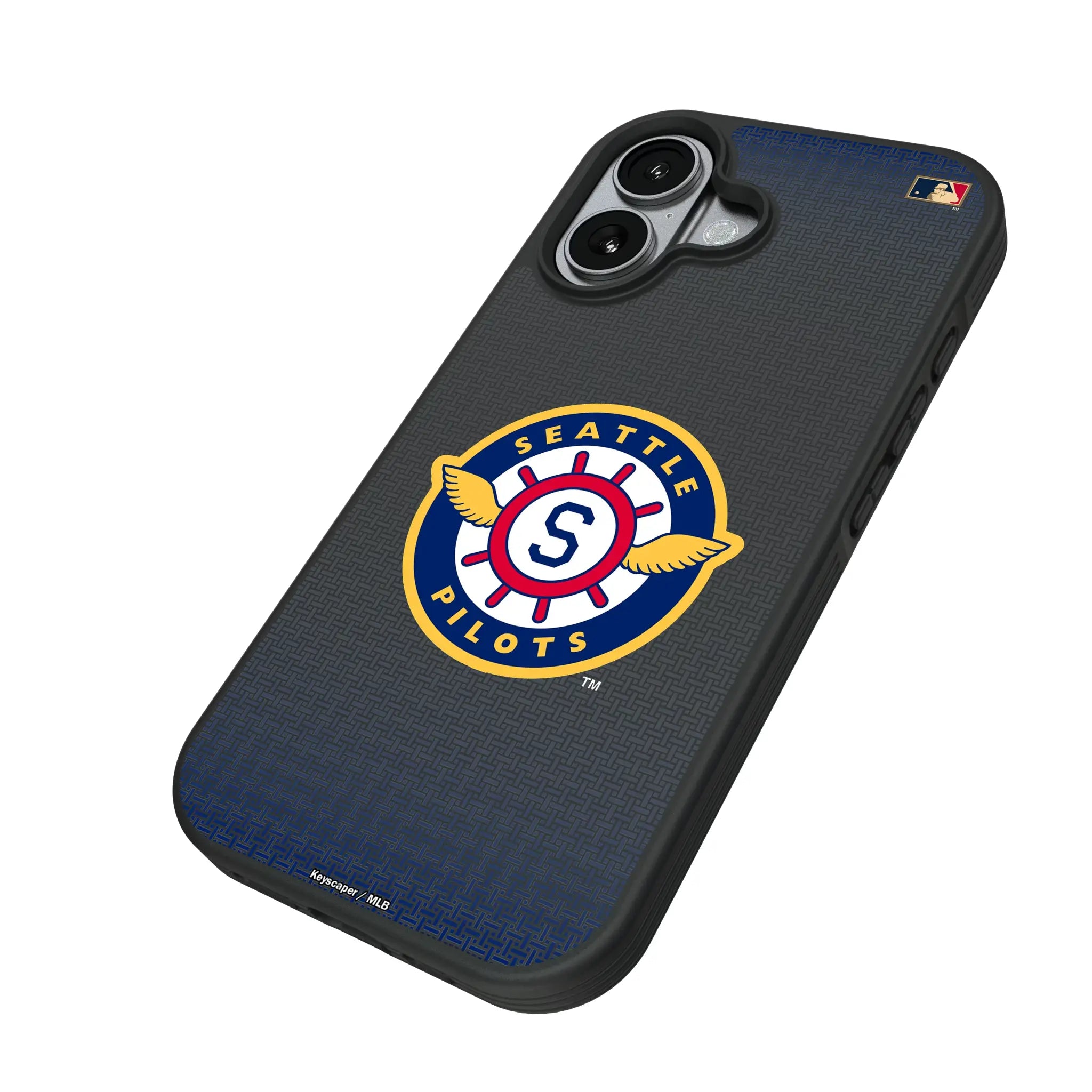 Seattle Pilots 1969 - Cooperstown Collection Linen Bump Phone Case