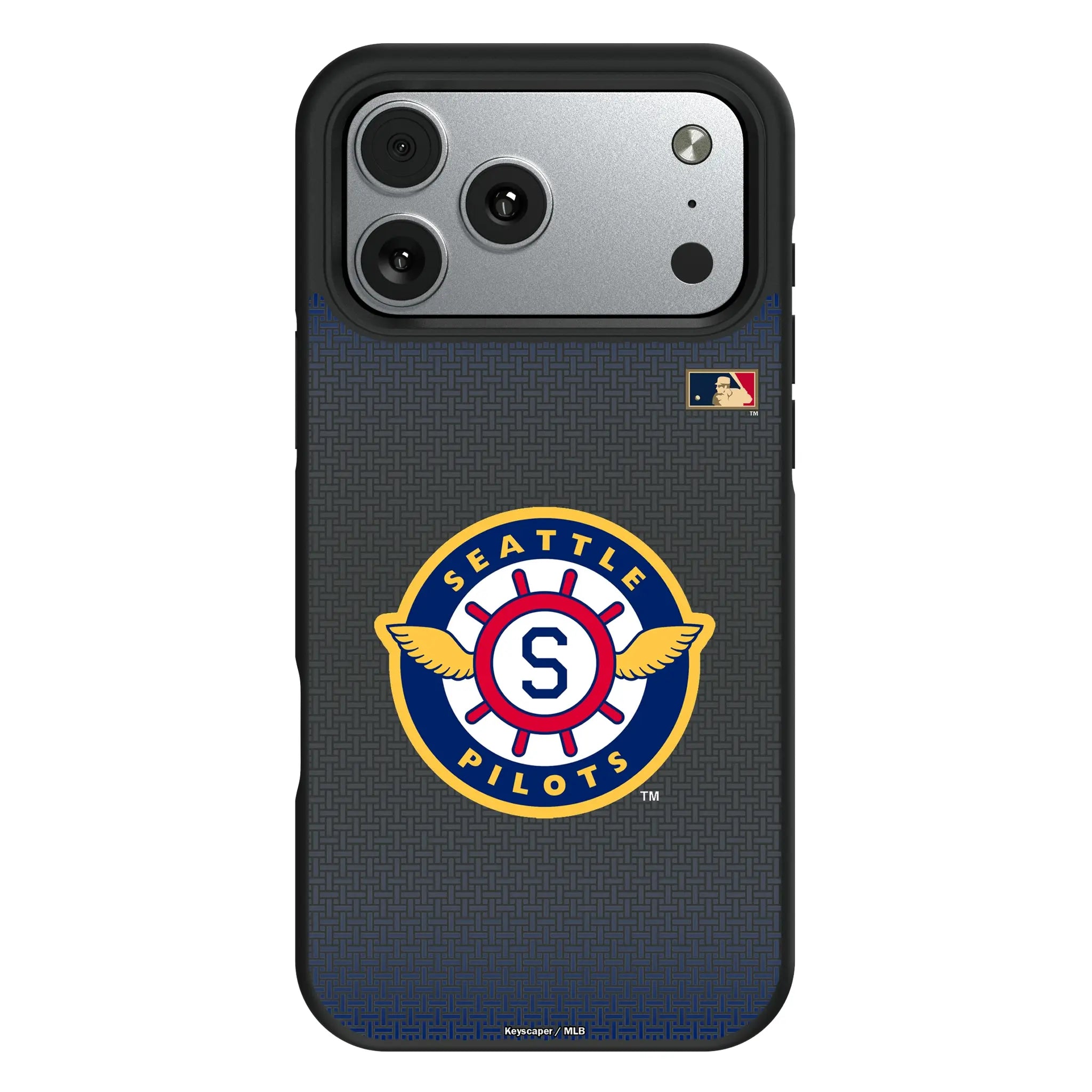 Seattle Pilots 1969 - Cooperstown Collection Linen Bump Phone Case