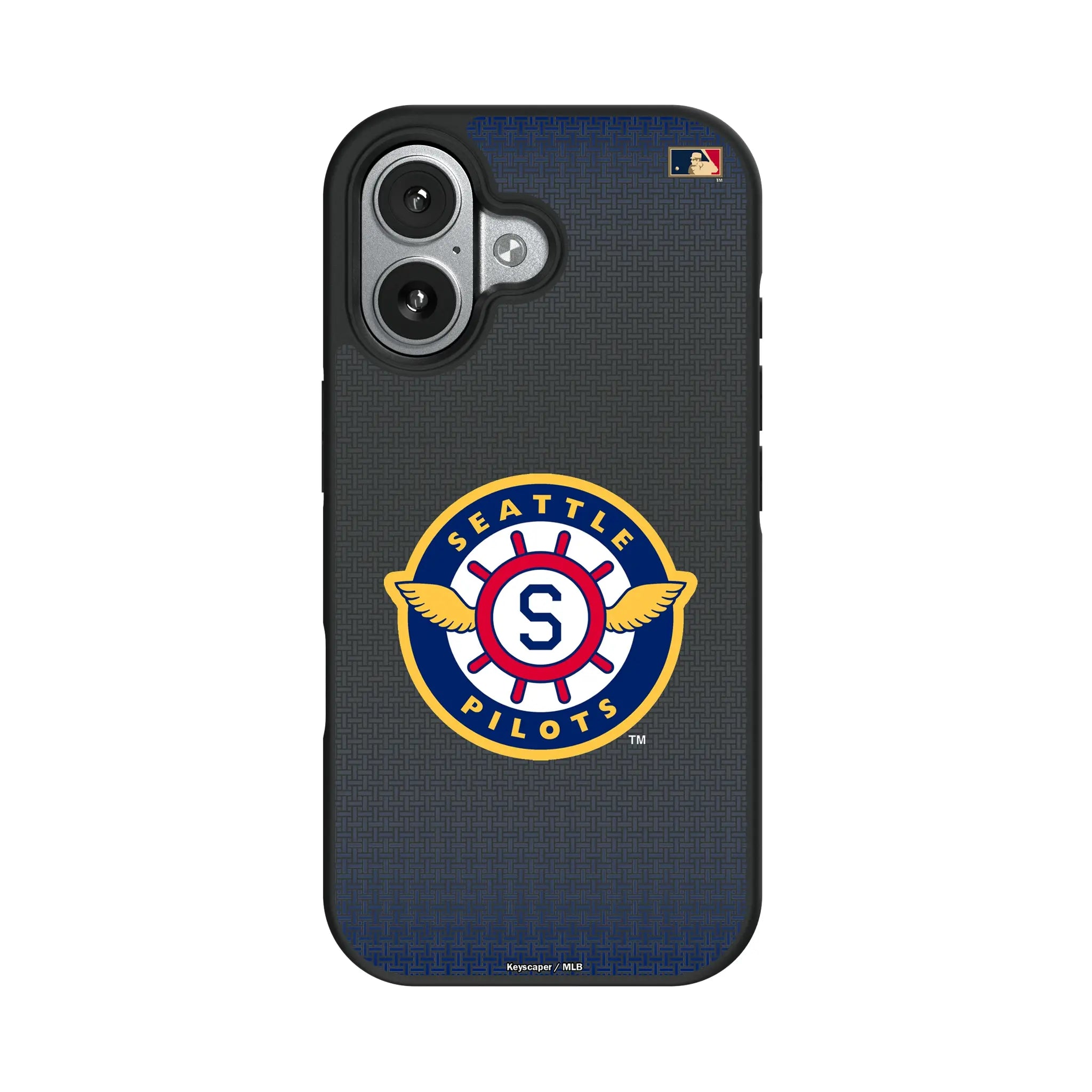 Seattle Pilots 1969 - Cooperstown Collection Linen Bump Phone Case
