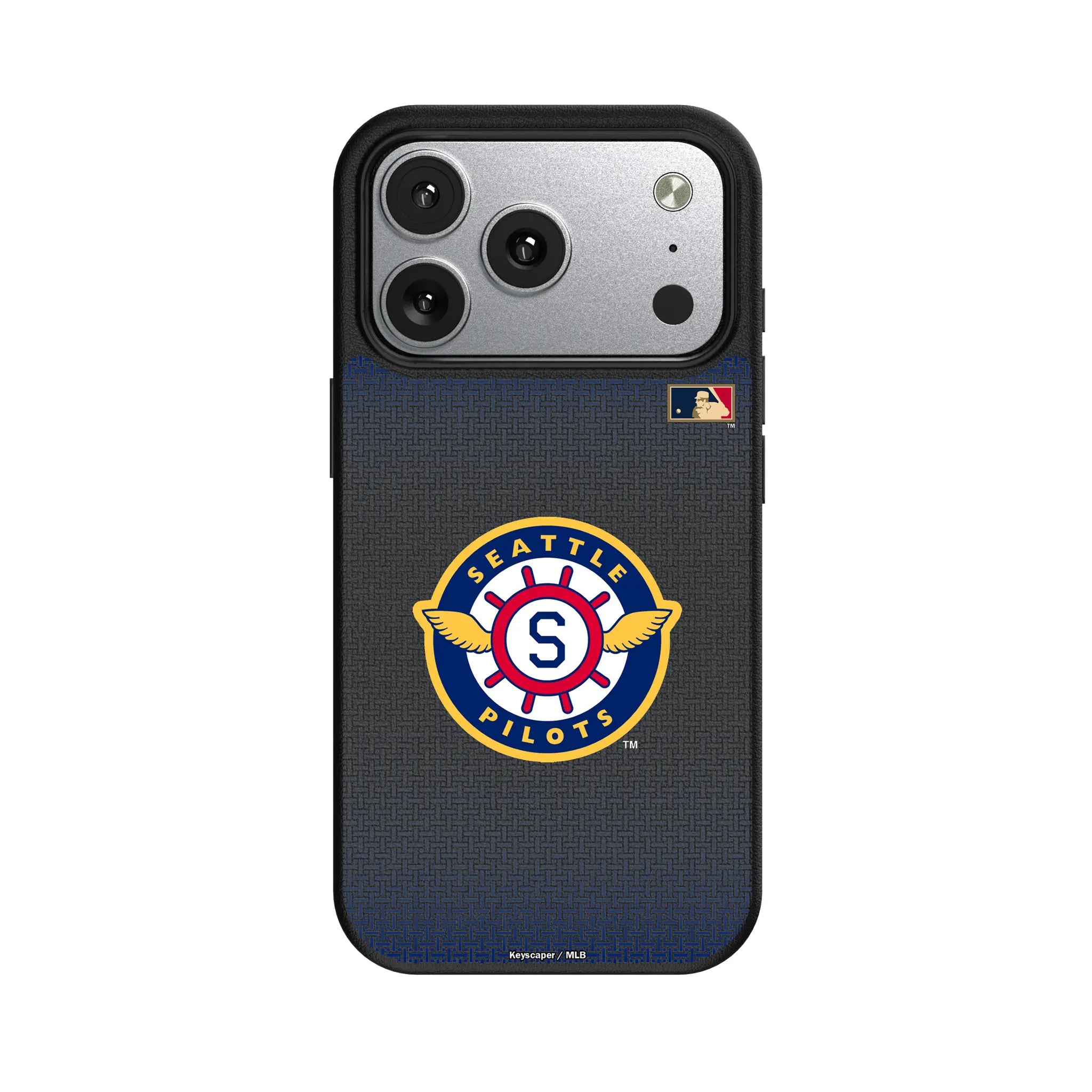 Seattle Pilots 1969 - Cooperstown Collection Linen MagSafe Compatible Phone Case for Apple iPhone