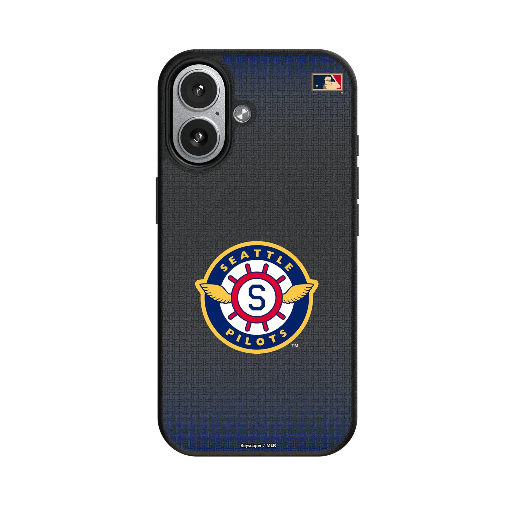 Seattle Pilots 1969 - Cooperstown Collection Linen MagSafe Compatible Phone Case for Apple iPhone
