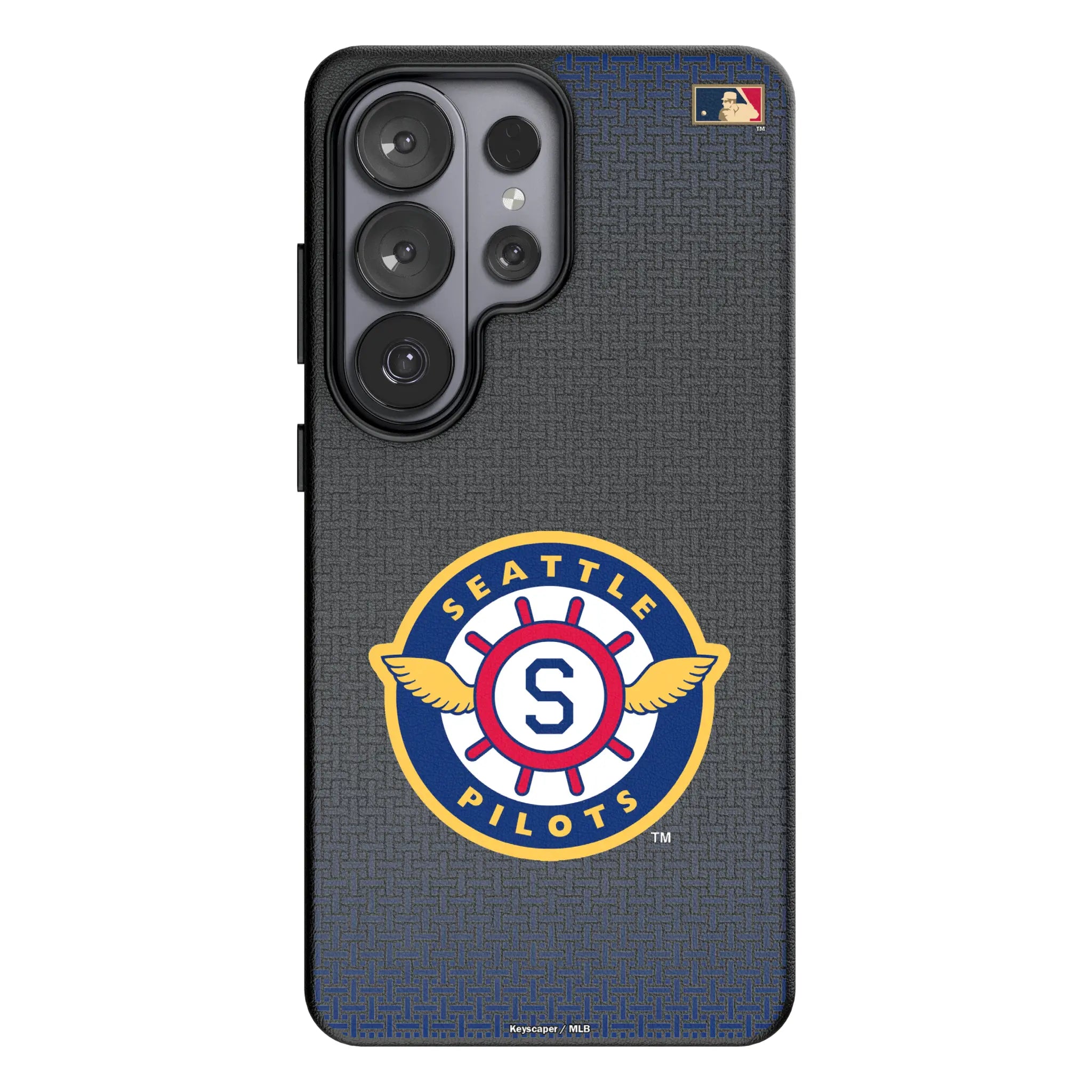Seattle Pilots 1969 - Cooperstown Collection Linen MagSafe Compatible Phone Case for Samsung Galaxy
