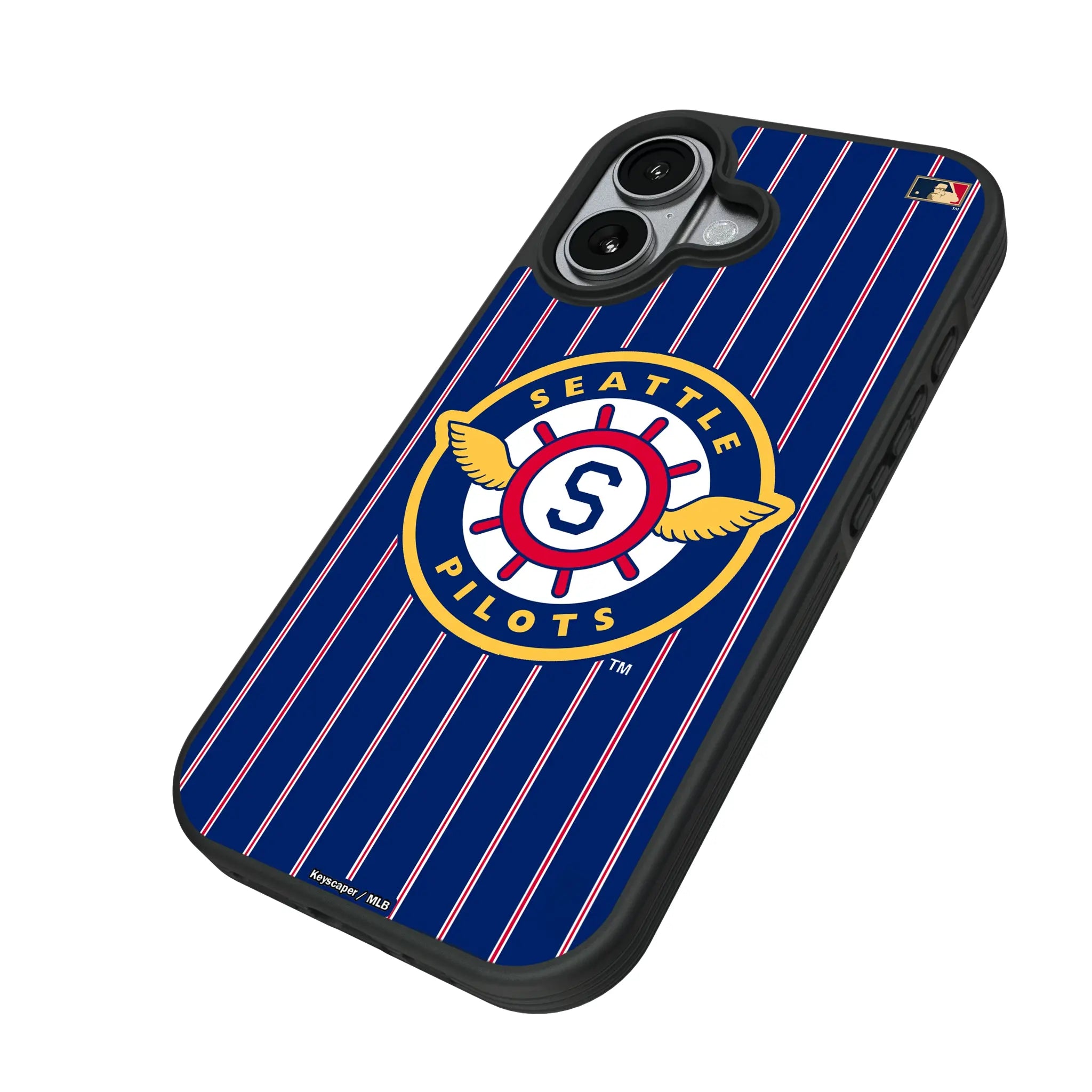 Seattle Pilots 1969 - Cooperstown Collection Pinstripe Bump Phone Case