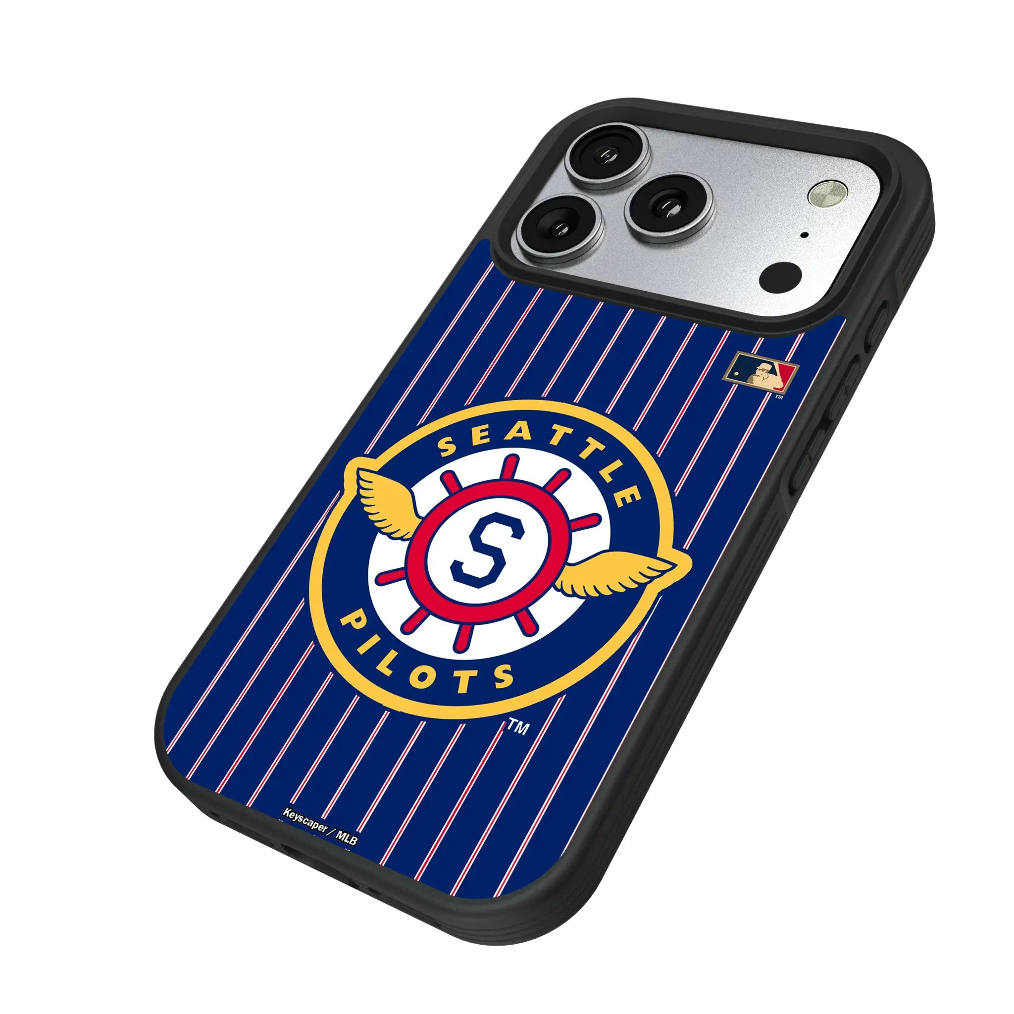Seattle Pilots 1969 - Cooperstown Collection Pinstripe Bump Phone Case