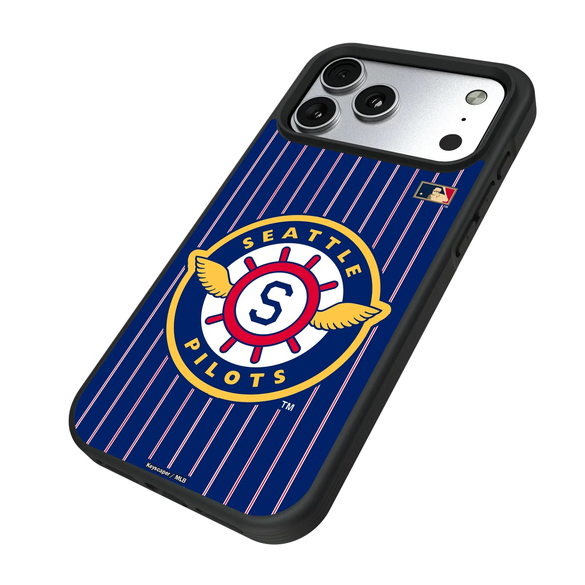 Seattle Pilots 1969 - Cooperstown Collection Pinstripe Bump Phone Case