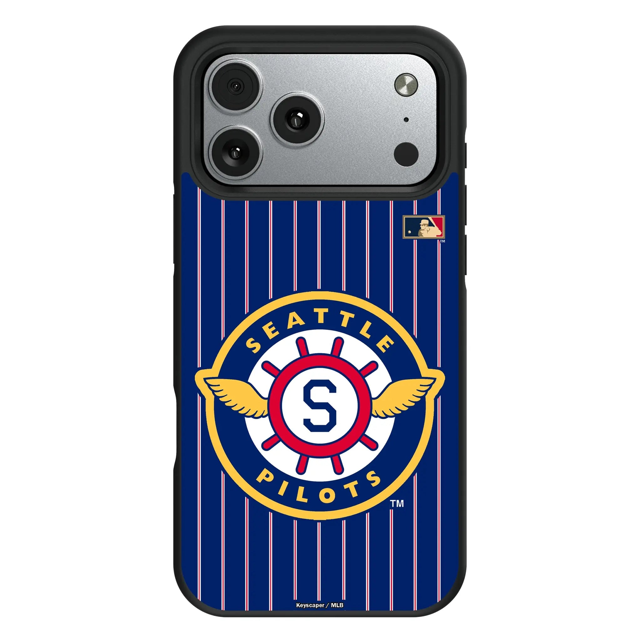 Seattle Pilots 1969 - Cooperstown Collection Pinstripe Bump Phone Case
